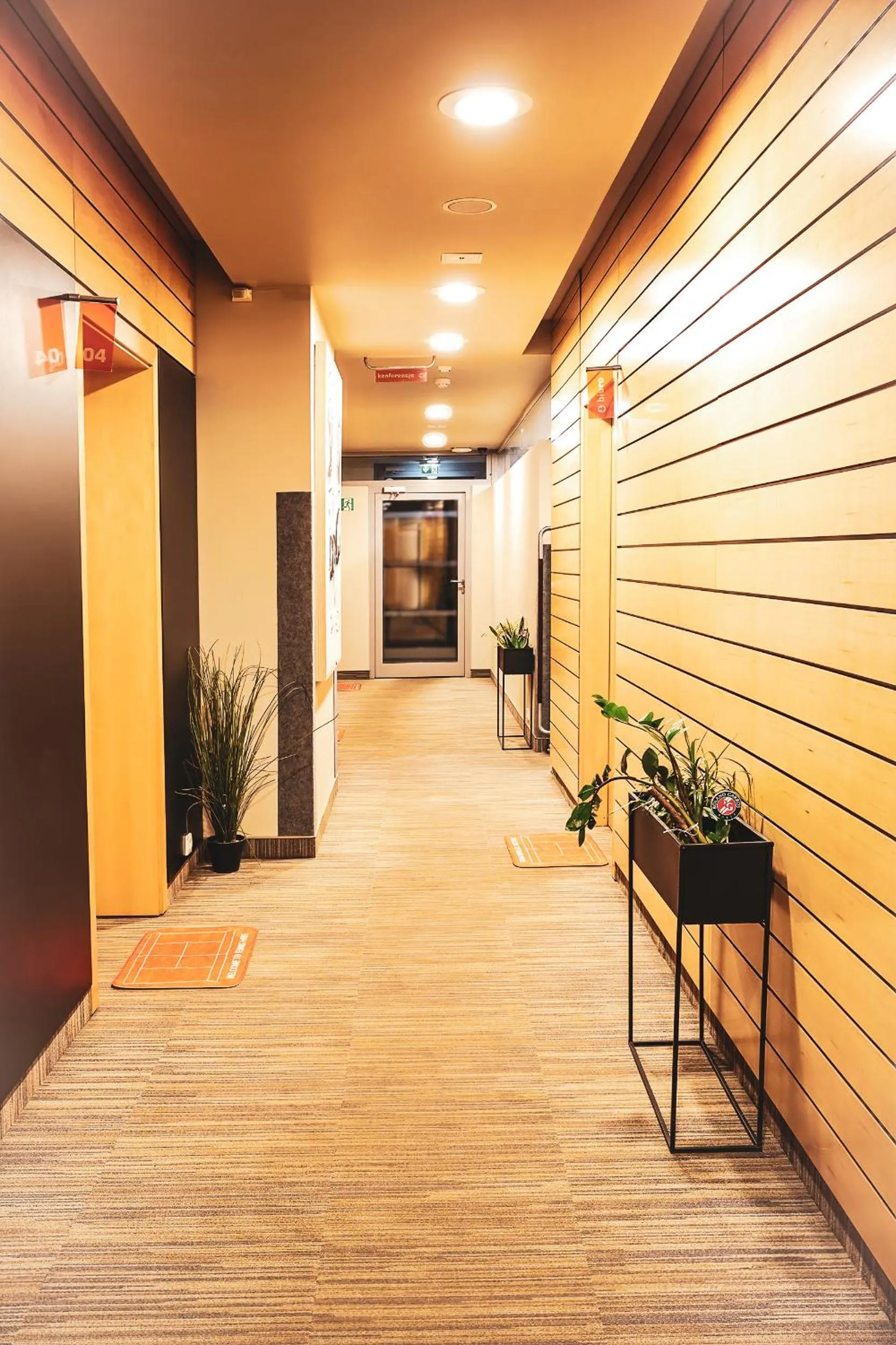 Property building in Hotel Restauracja Tenis Kortowo