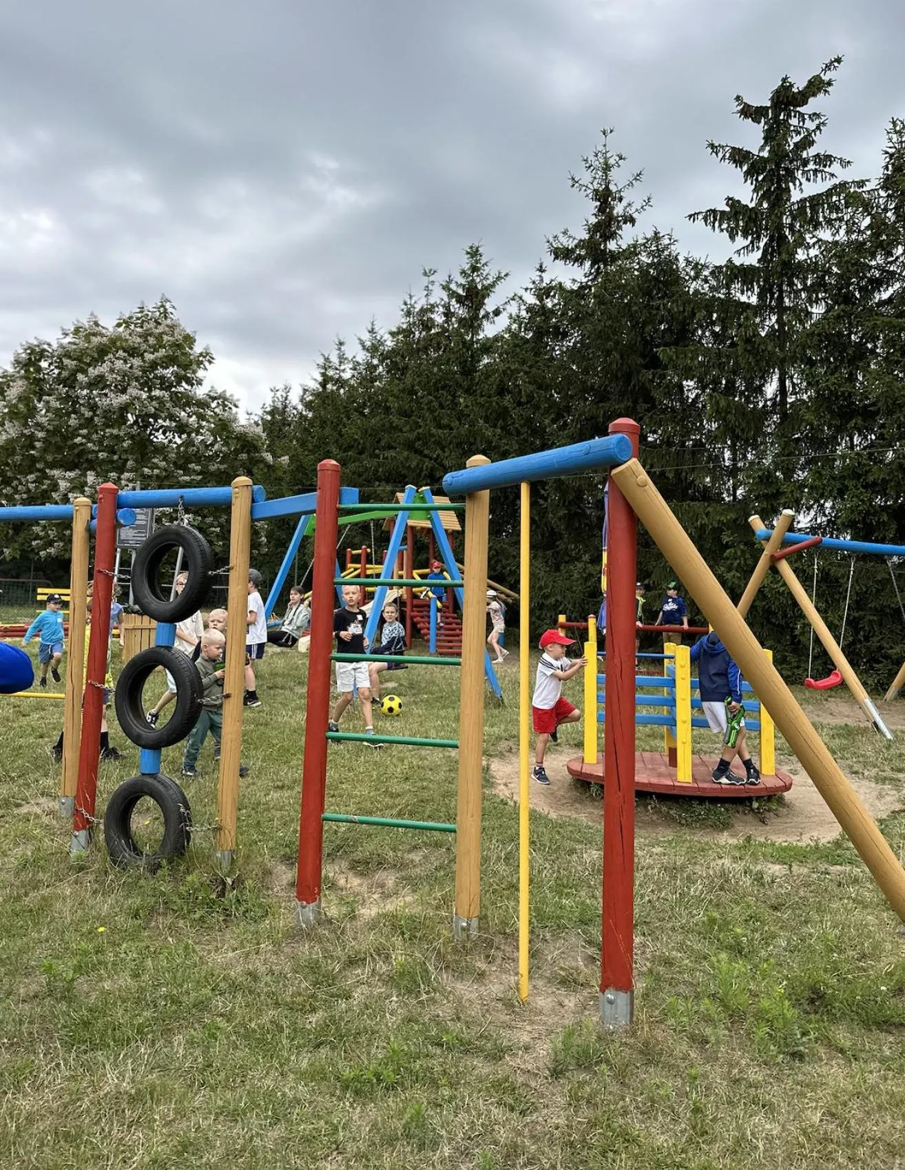 Children play ground in Hotel Restauracja Tenis Kortowo
