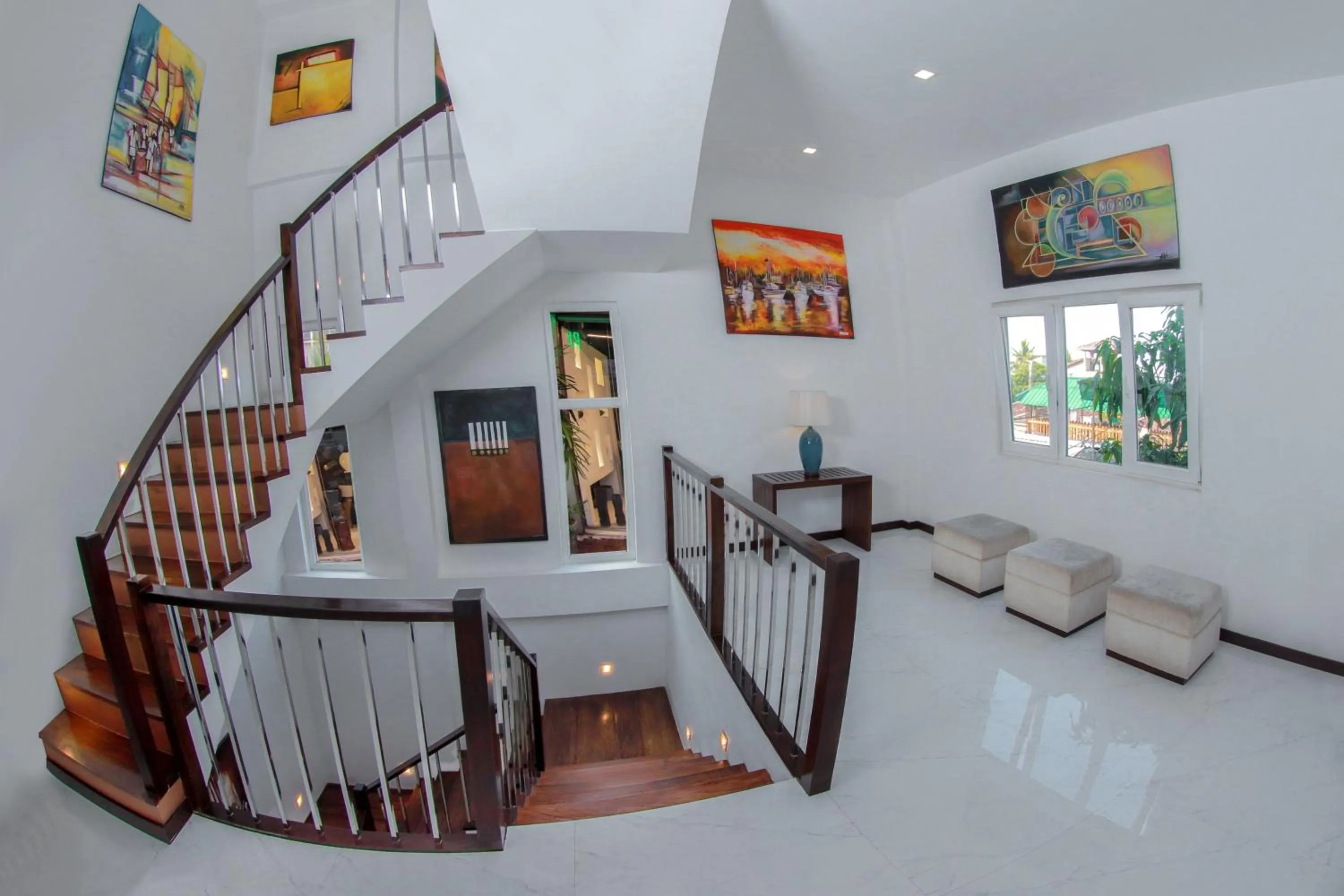 Decorative detail in Blue Water Boutique Hotel