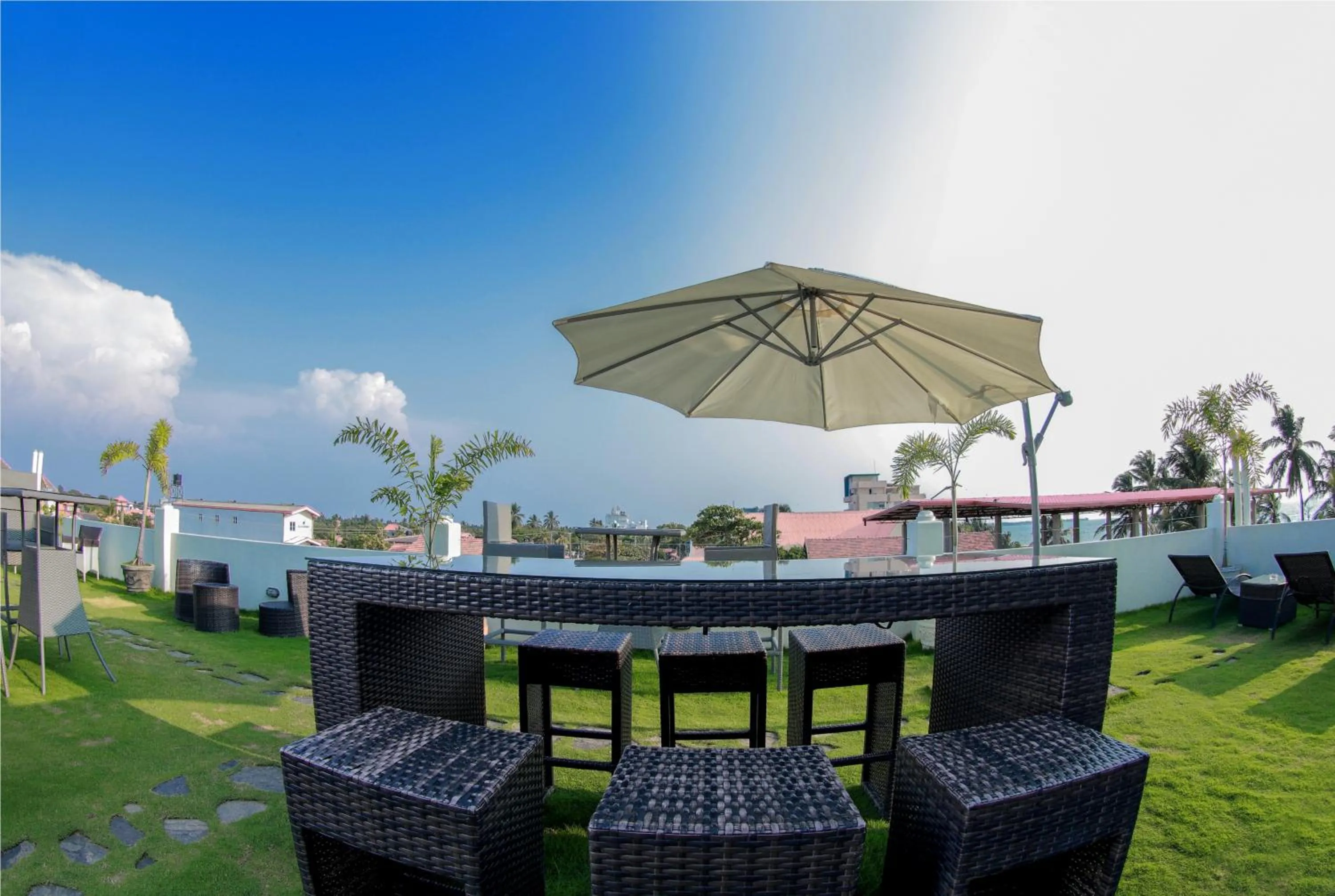 Property building in Blue Water Boutique Hotel