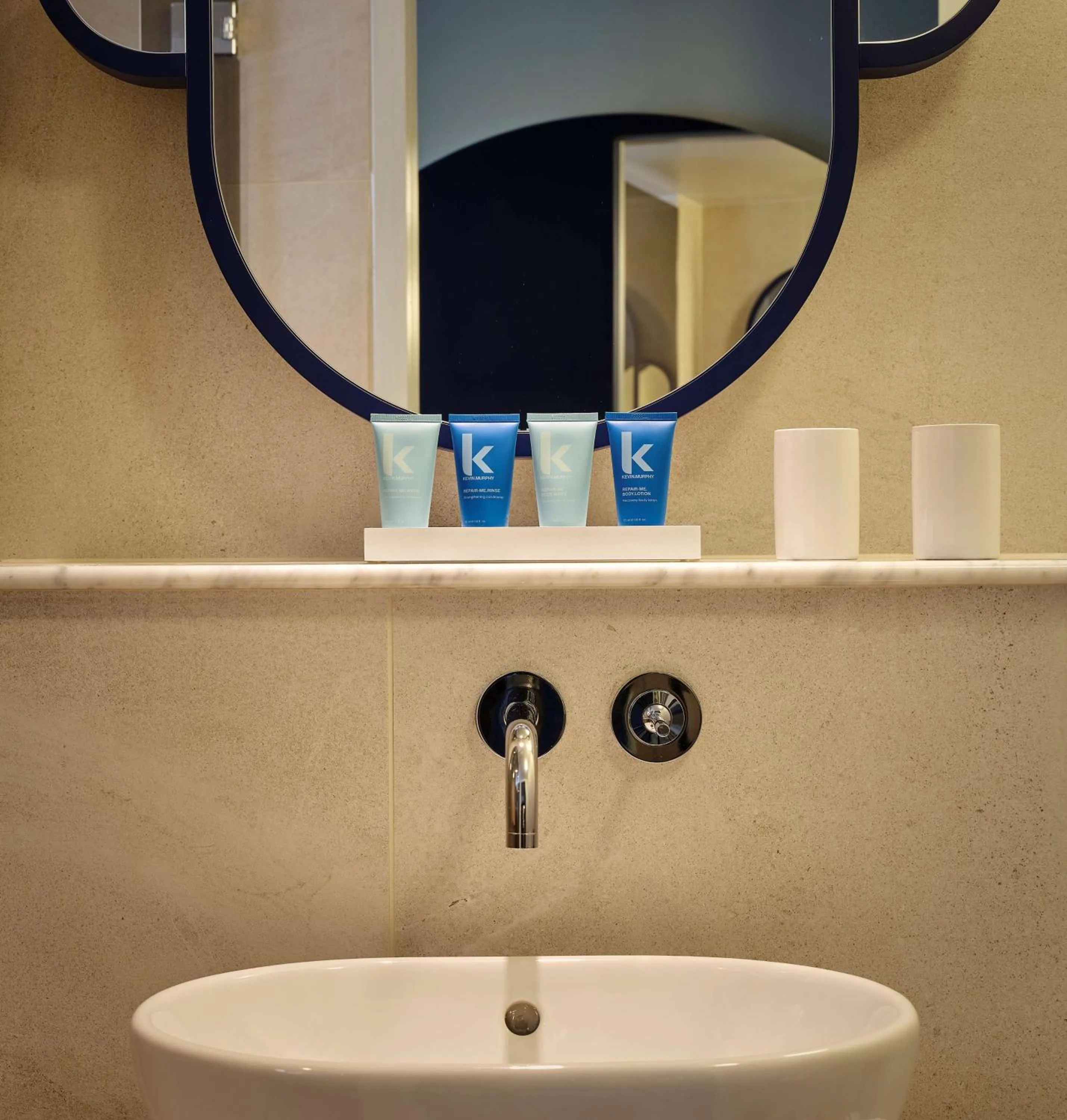 Bathroom in art'otel London Battersea Power Station, Powered by Radisson Hotels