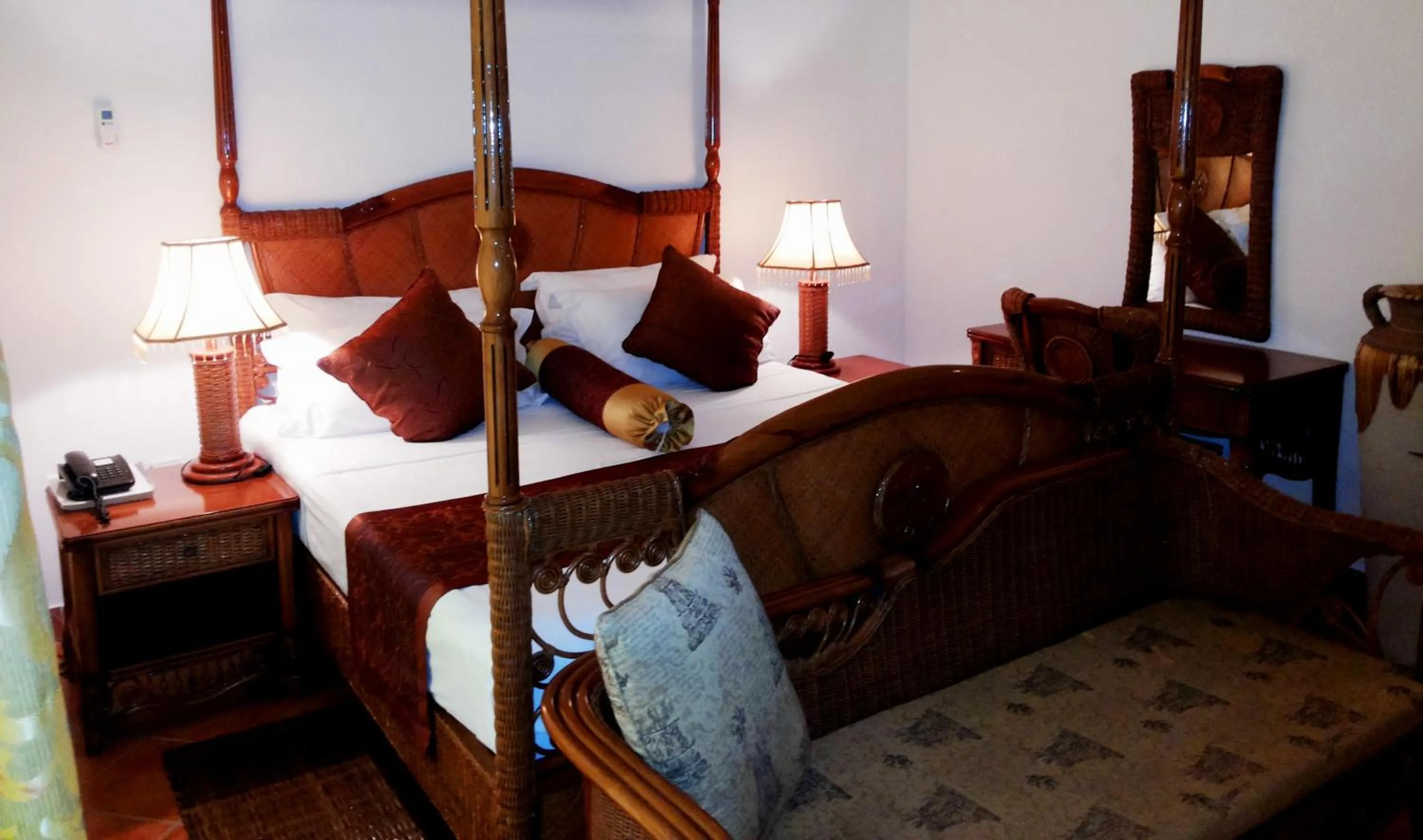 Bed in Chateau Sans Souci