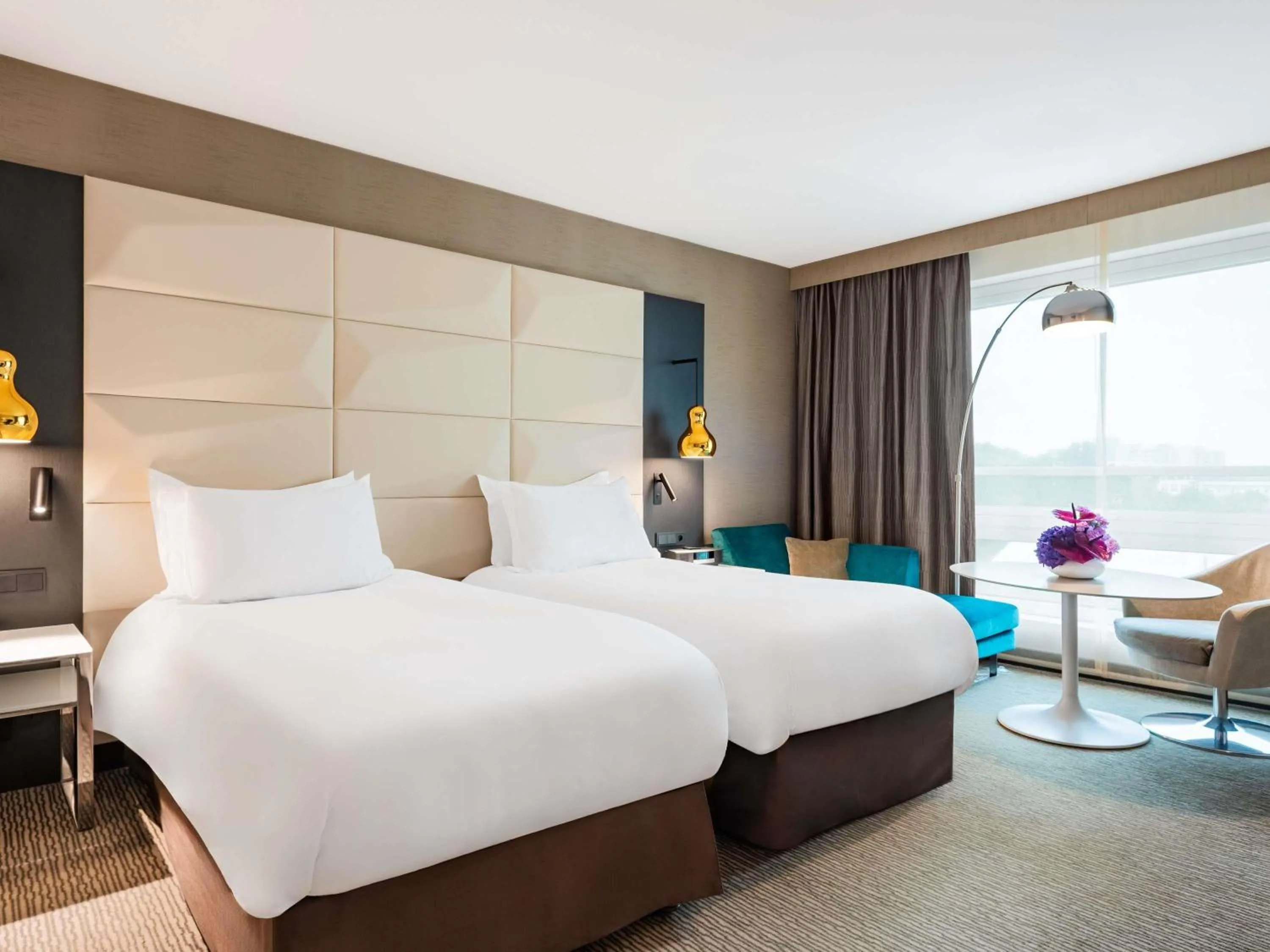 Bedroom, Bed in Sofitel Warsaw Victoria