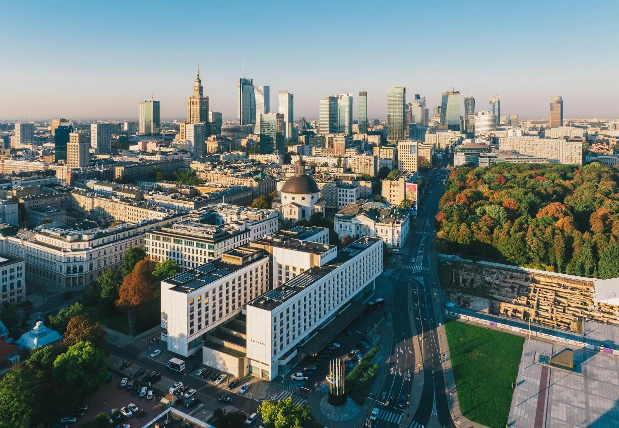 Property building in Sofitel Warsaw Victoria