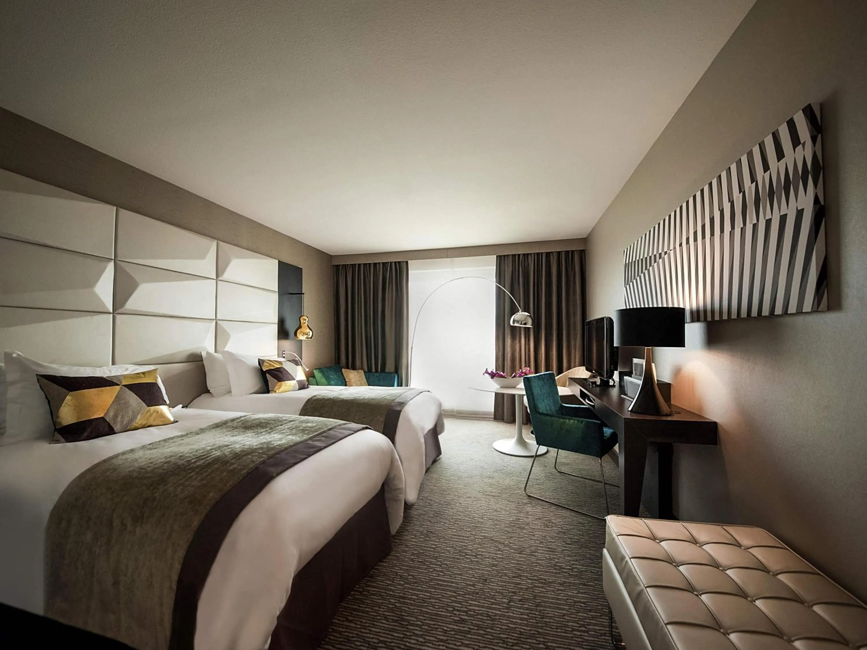 Bedroom, Bed in Sofitel Warsaw Victoria