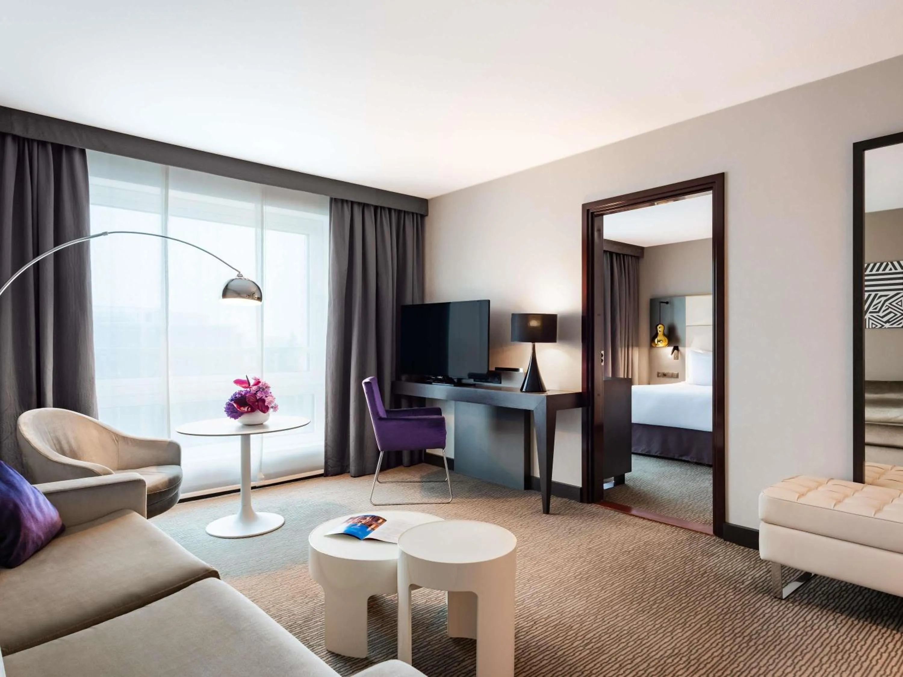 Bedroom, Bed in Sofitel Warsaw Victoria