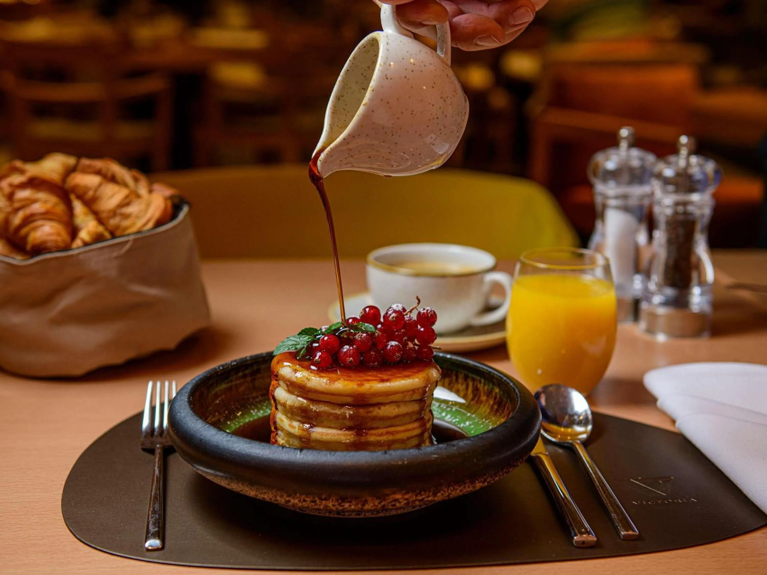 Breakfast in Sofitel Warsaw Victoria