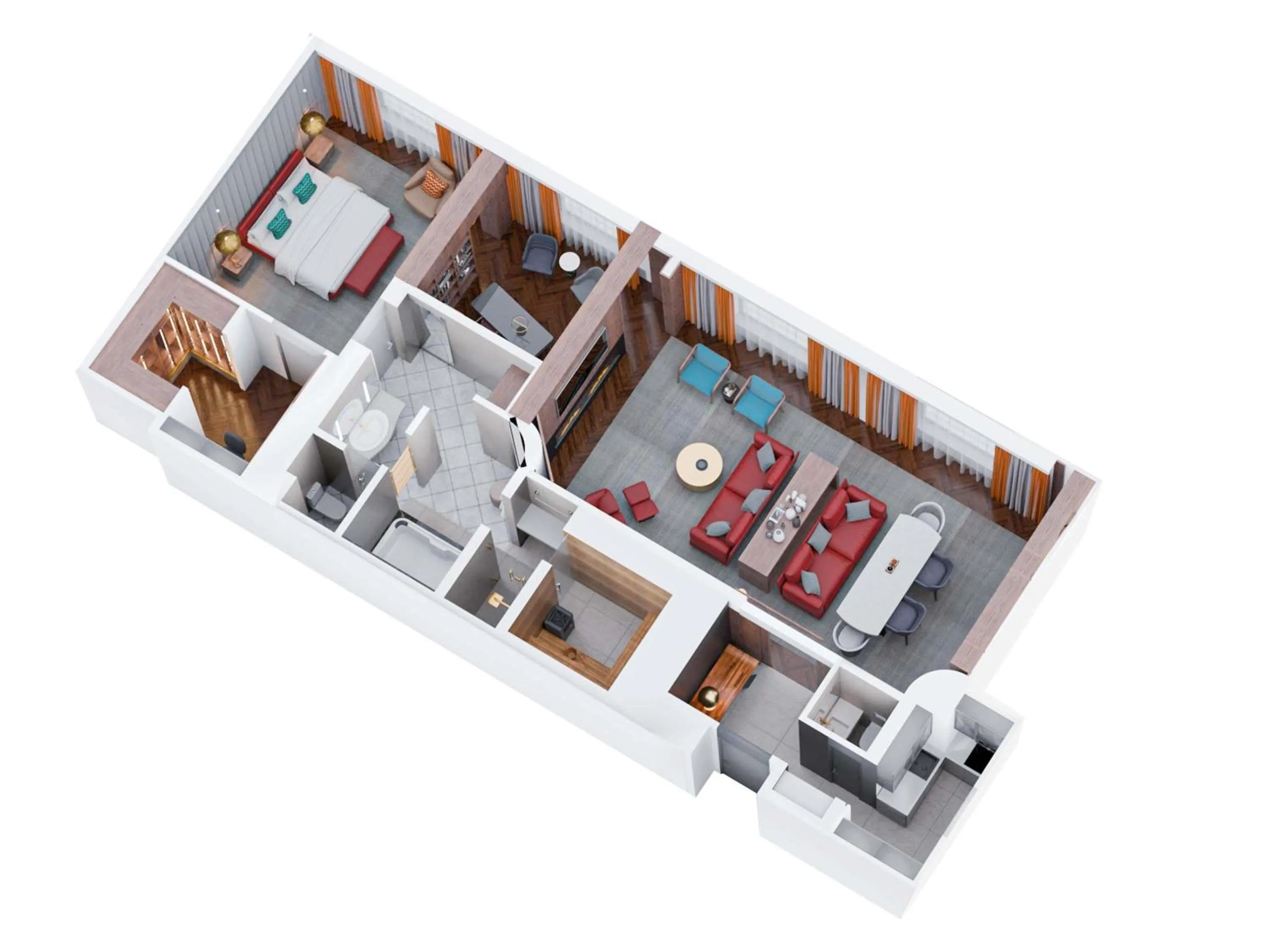 Bedroom in Sofitel Warsaw Victoria