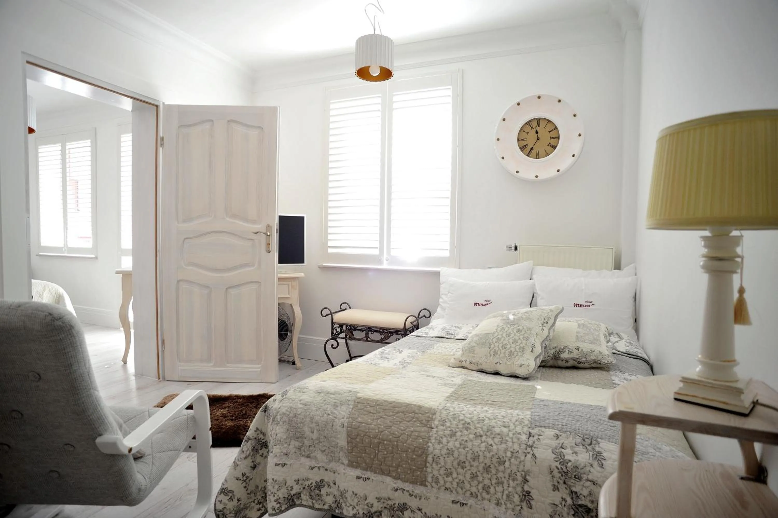 Bed in Hotel Ottaviano