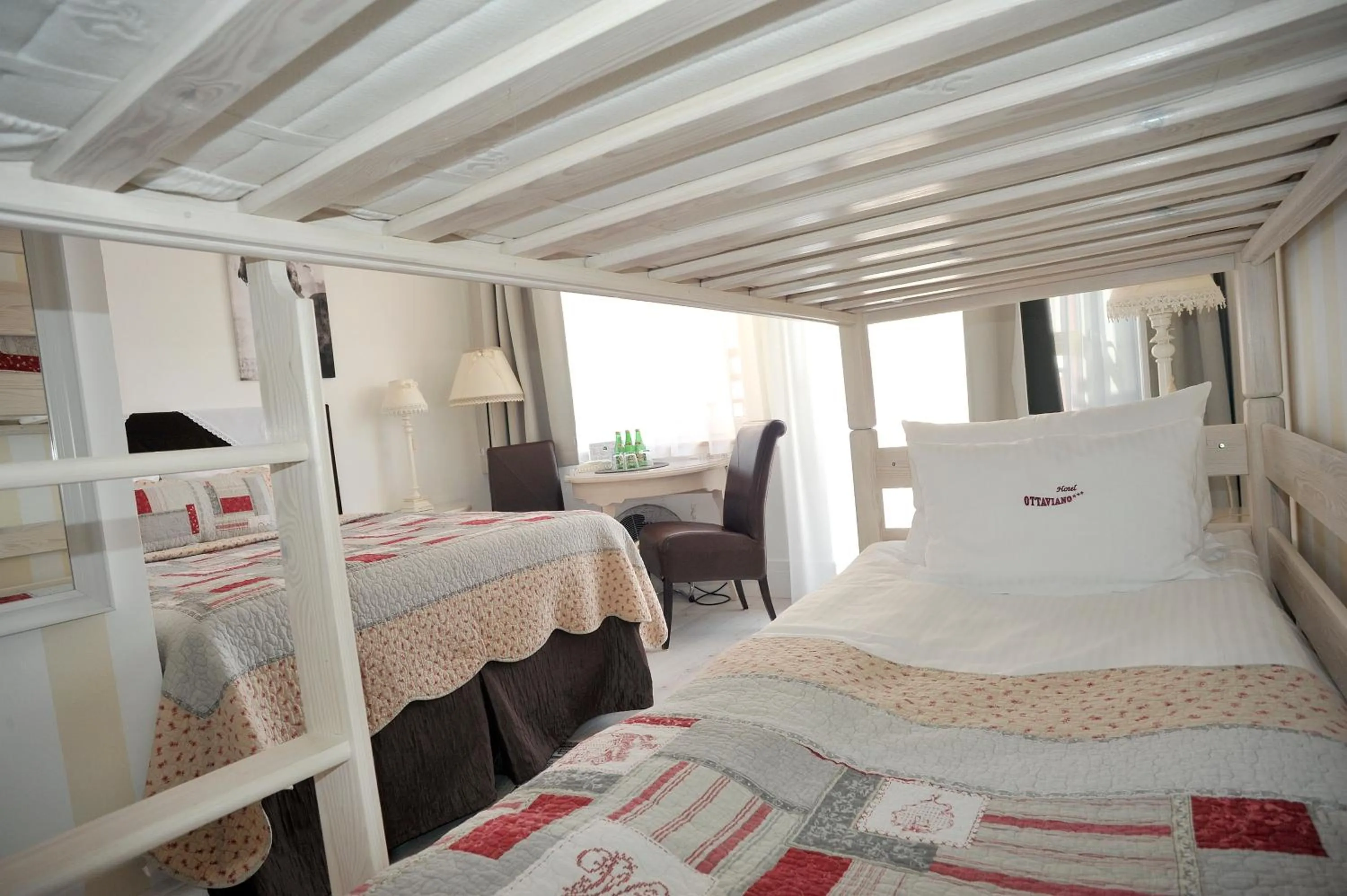 Bed in Hotel Ottaviano