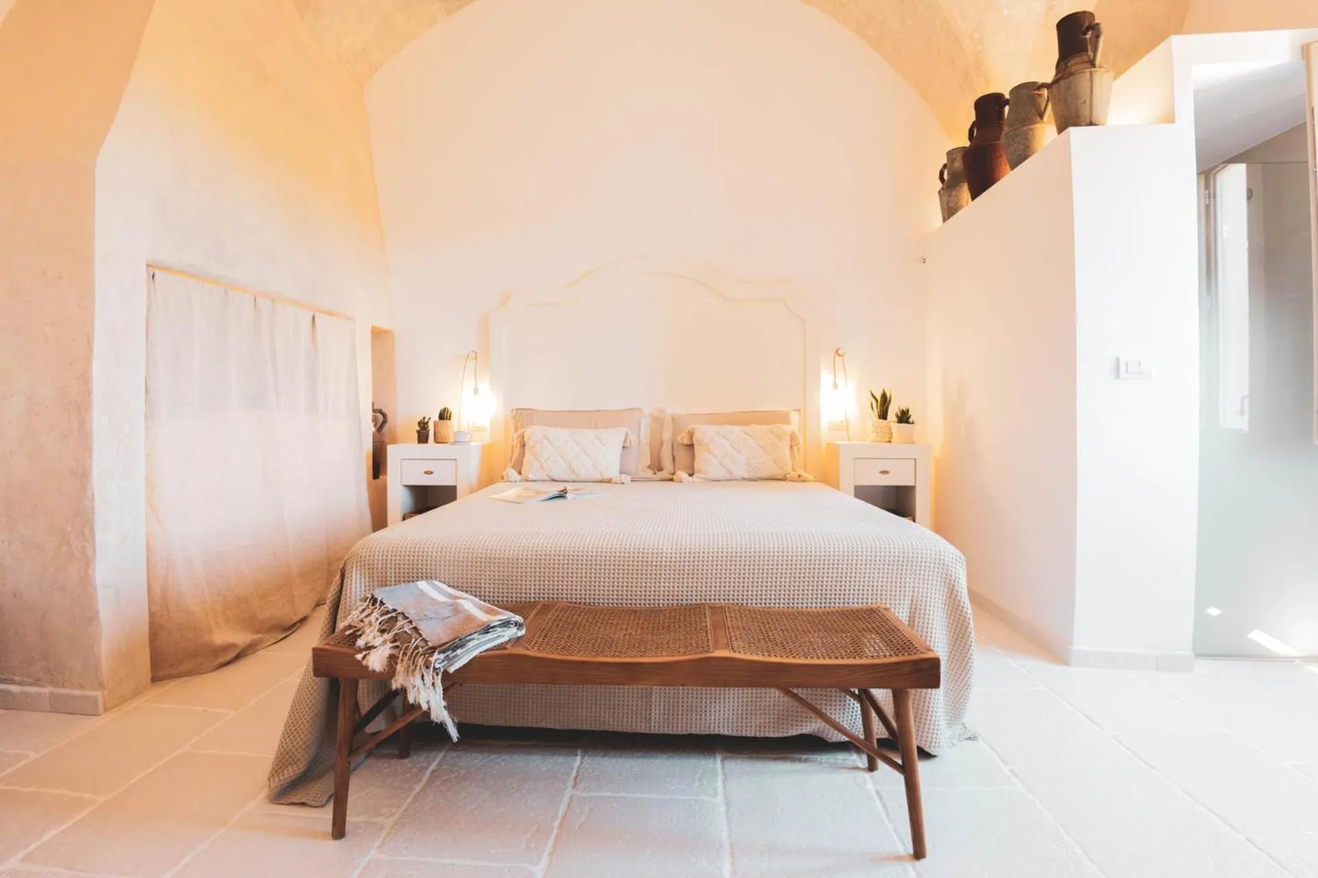 Bed in Masseria Macchiaforte