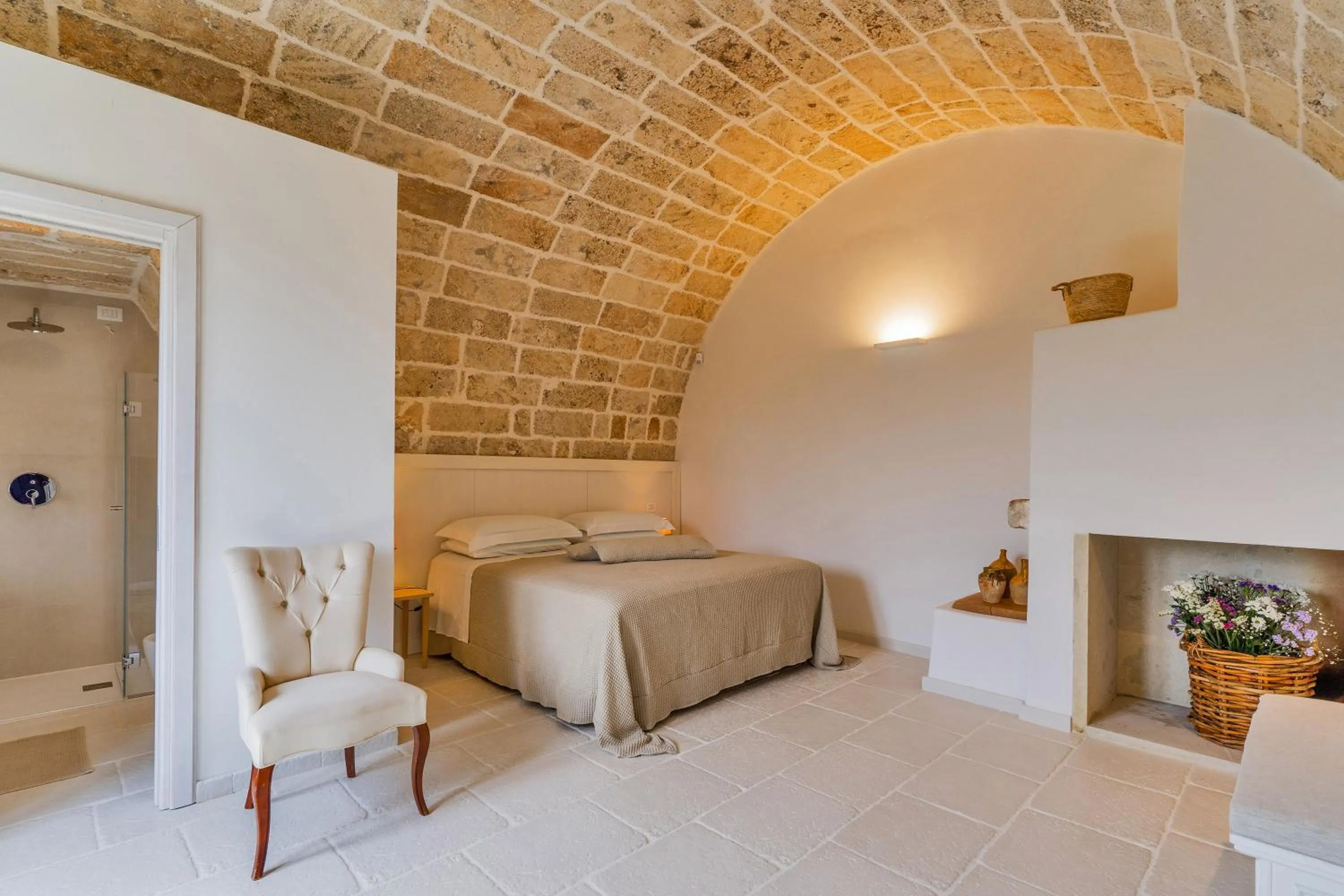 Bedroom, Bed in Masseria Macchiaforte