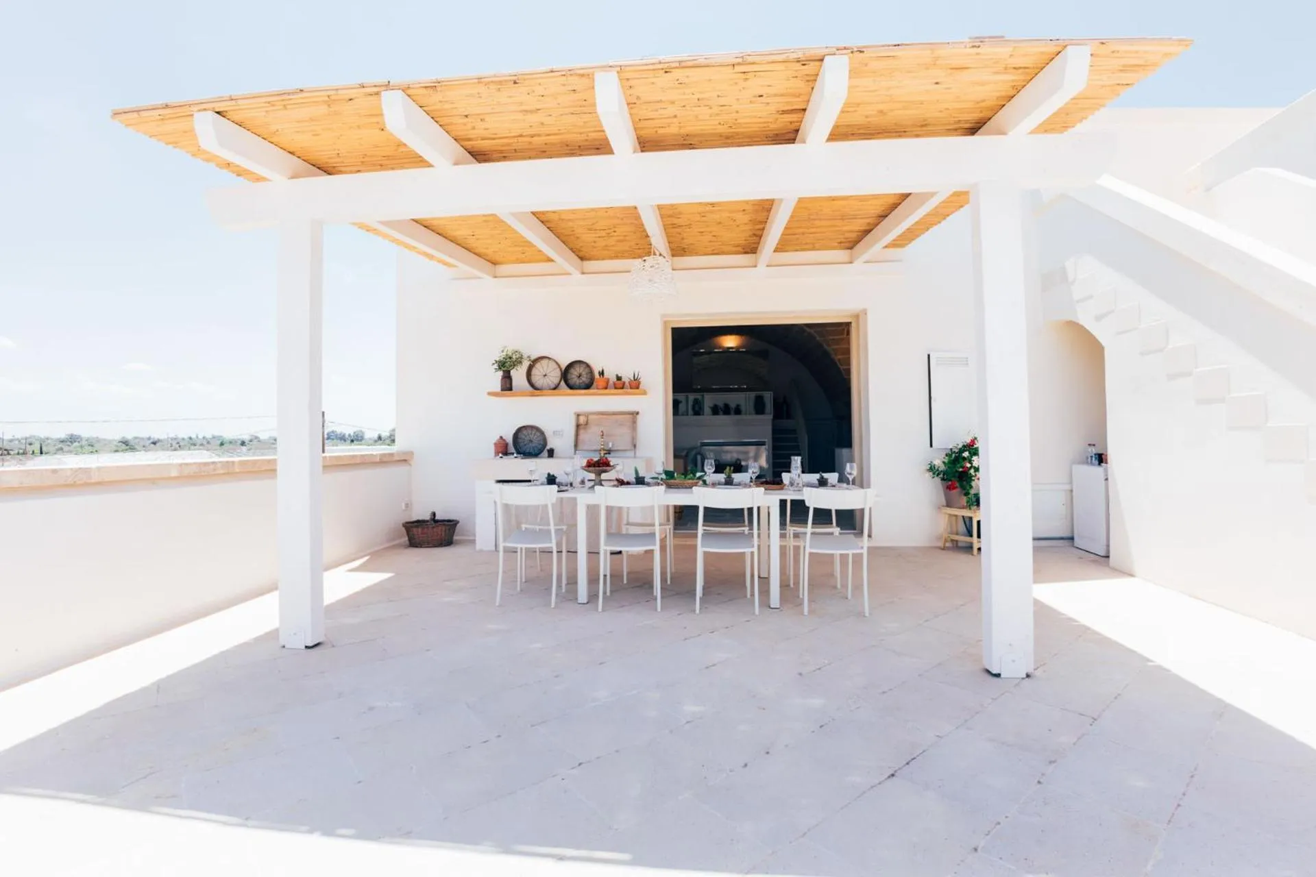 Balcony/Terrace in Masseria Macchiaforte