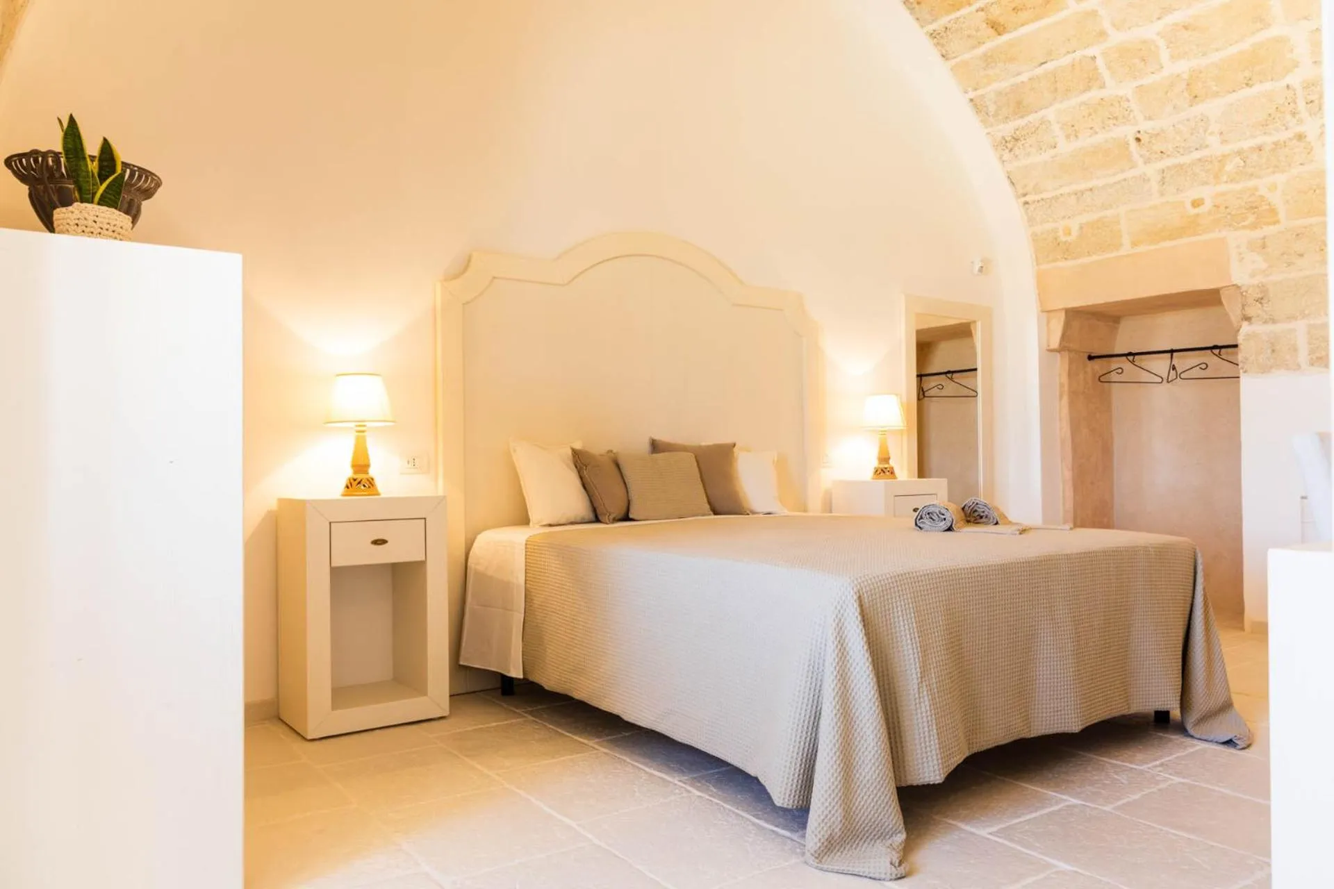 Bed in Masseria Macchiaforte