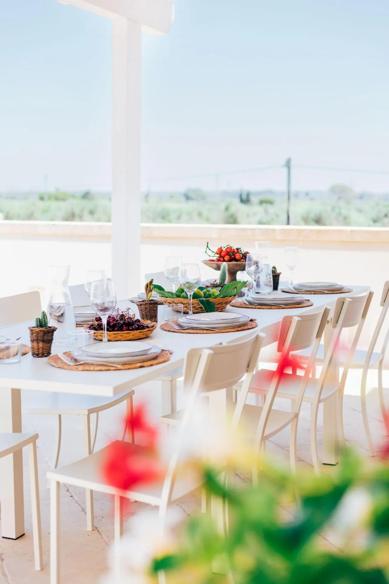 Patio in Masseria Macchiaforte