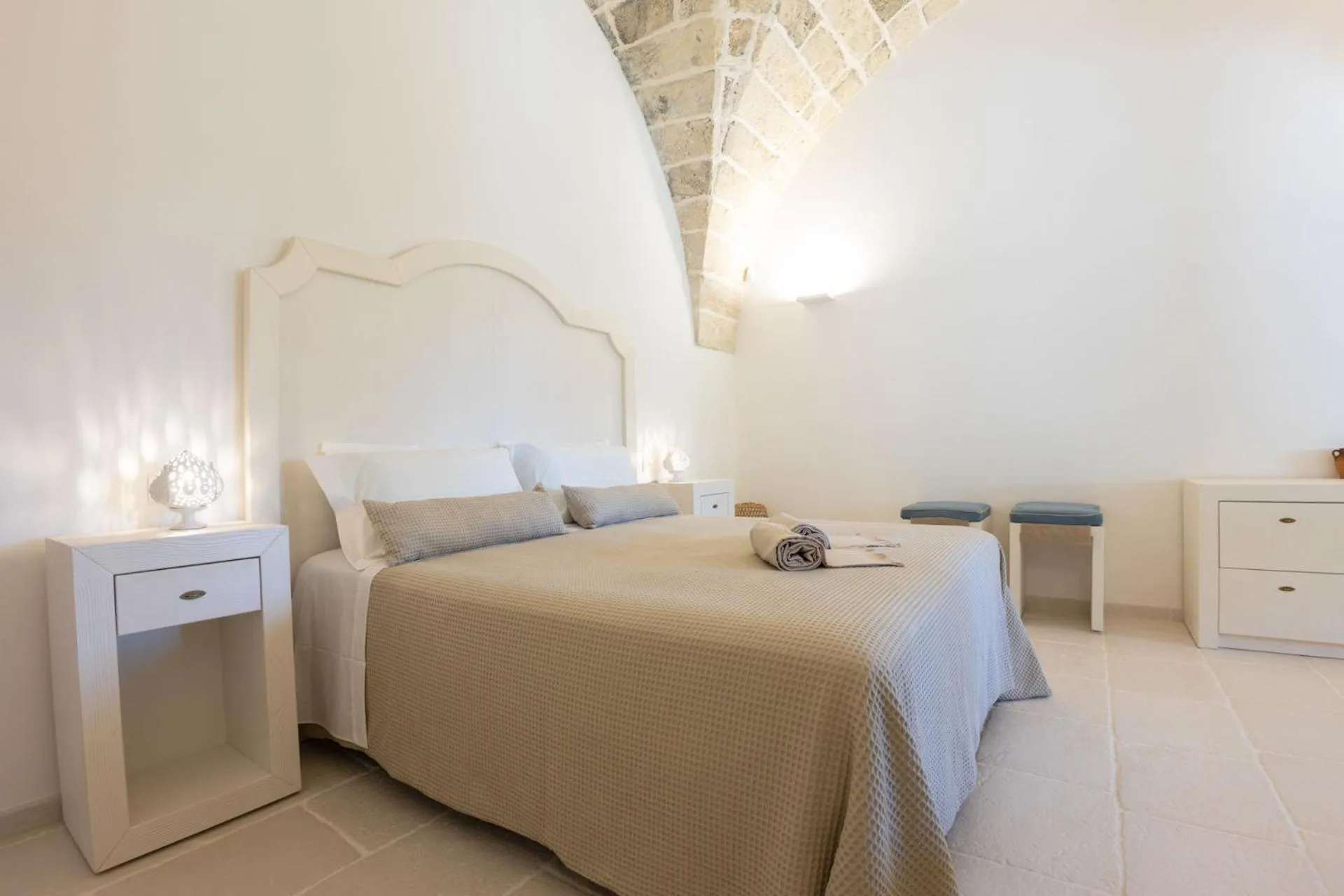 Bed in Masseria Macchiaforte