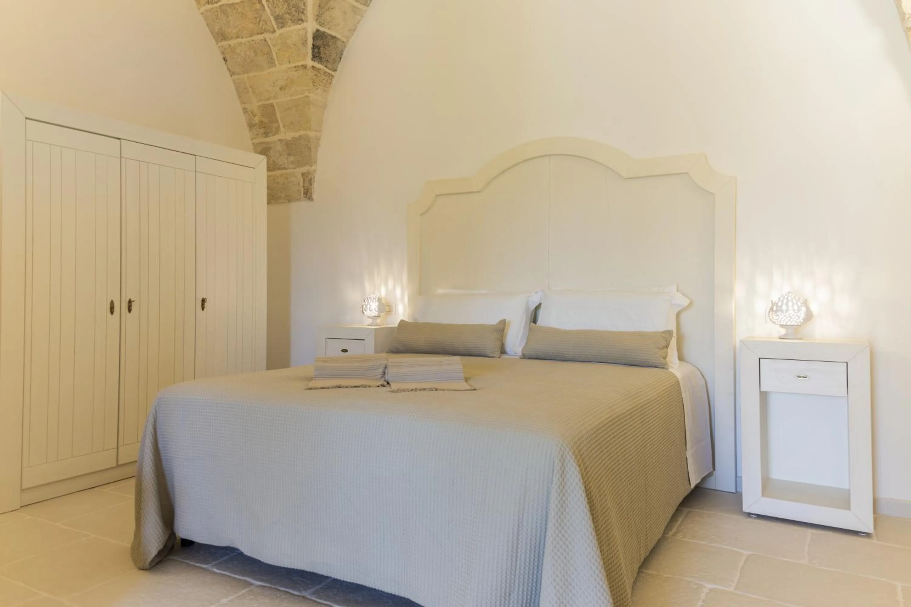 Bed in Masseria Macchiaforte