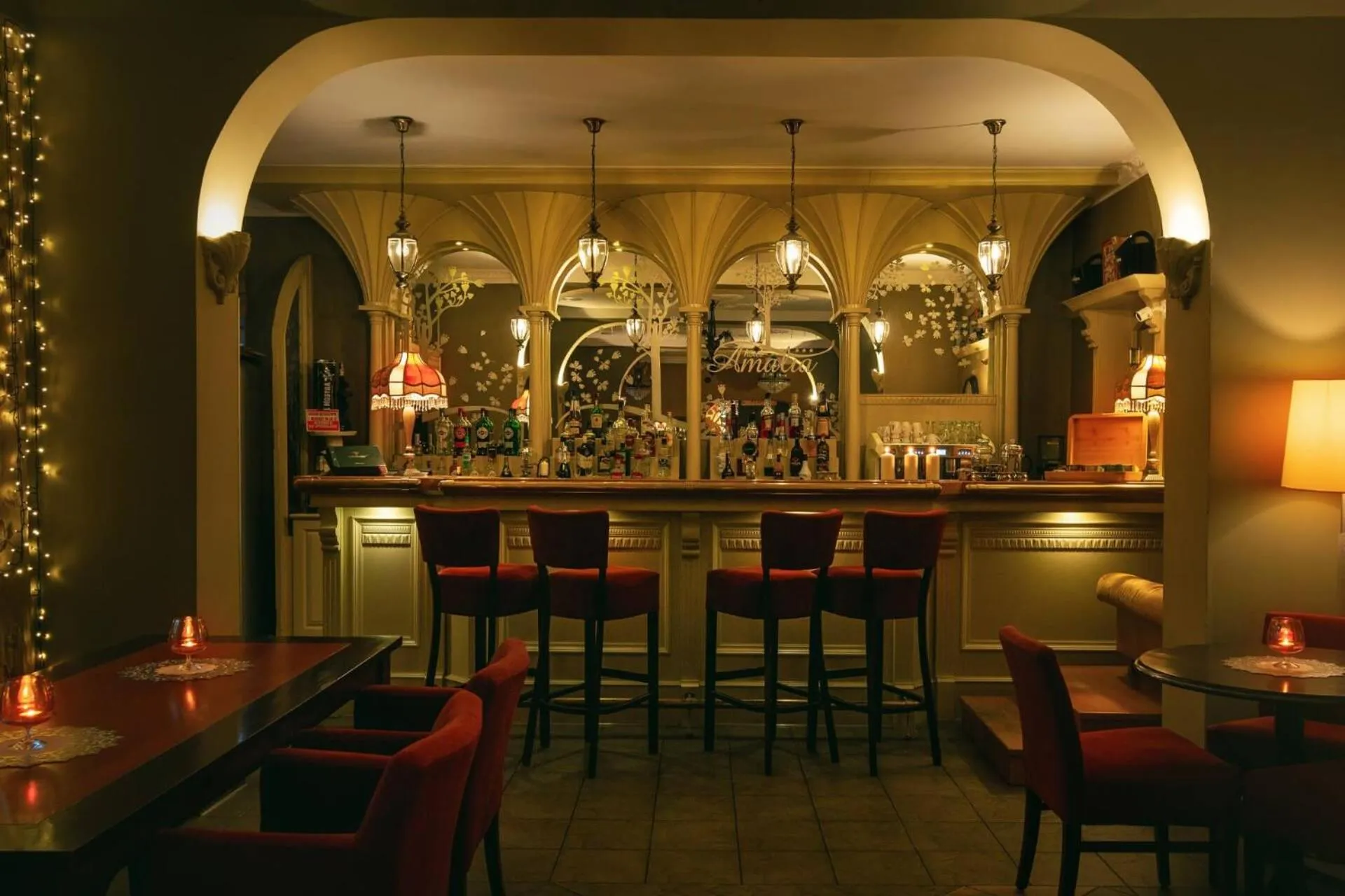 Lounge or bar in Hotel Amalia