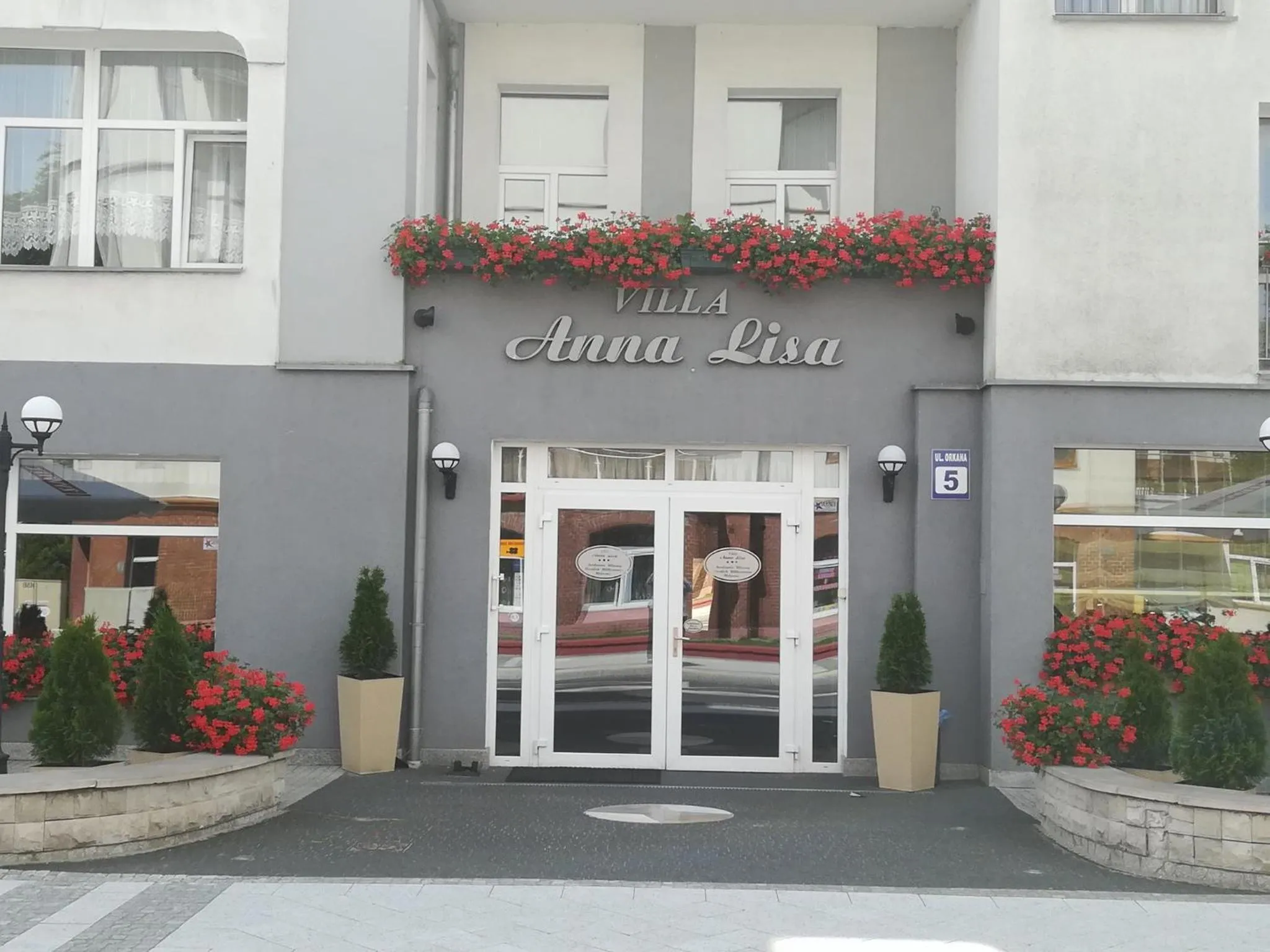 Facade/entrance in Villa Anna Lisa