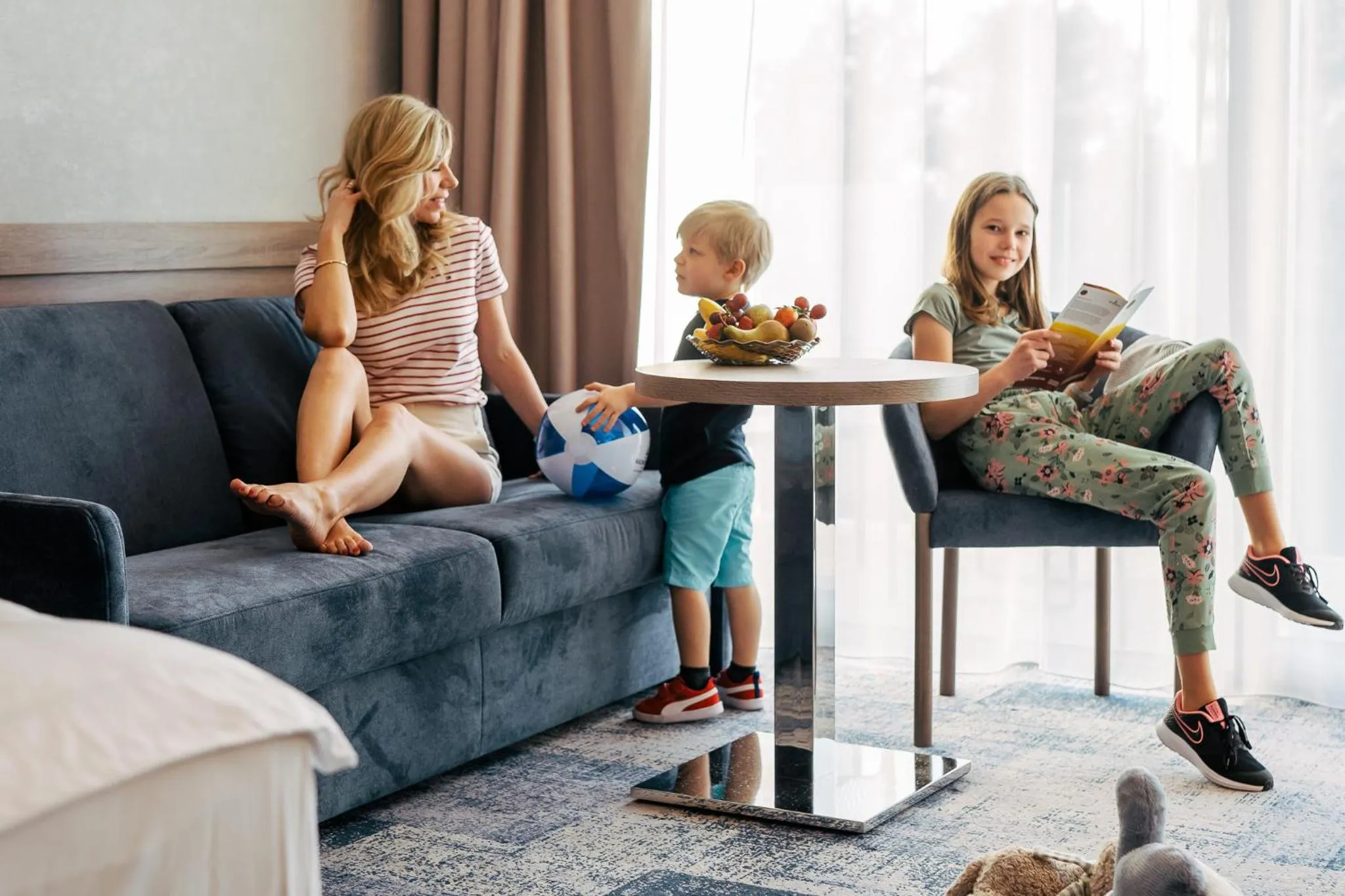 Seating area in Hotel Senator