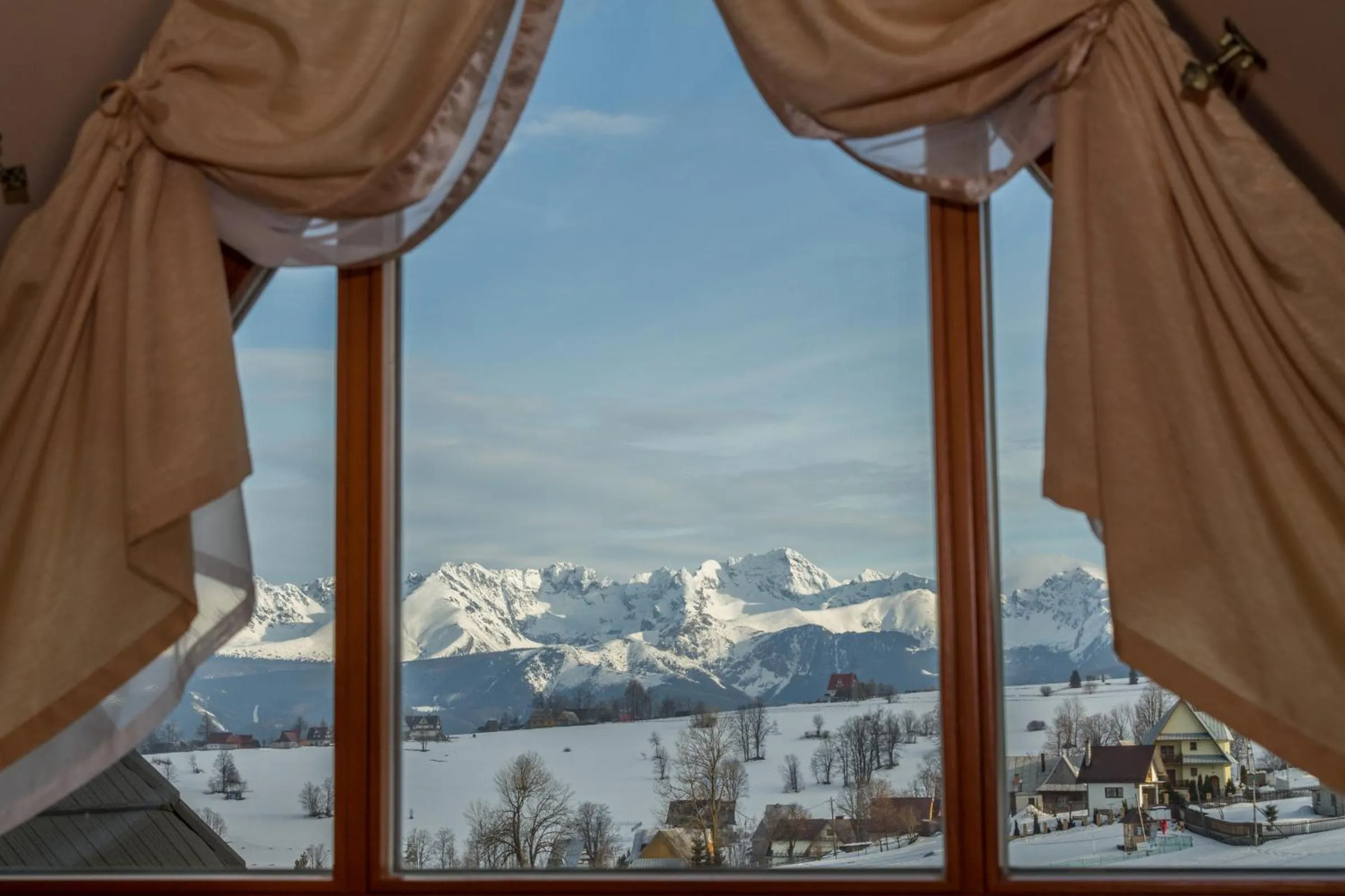 Mountain view in Hotel REDYK Ski&Relax
