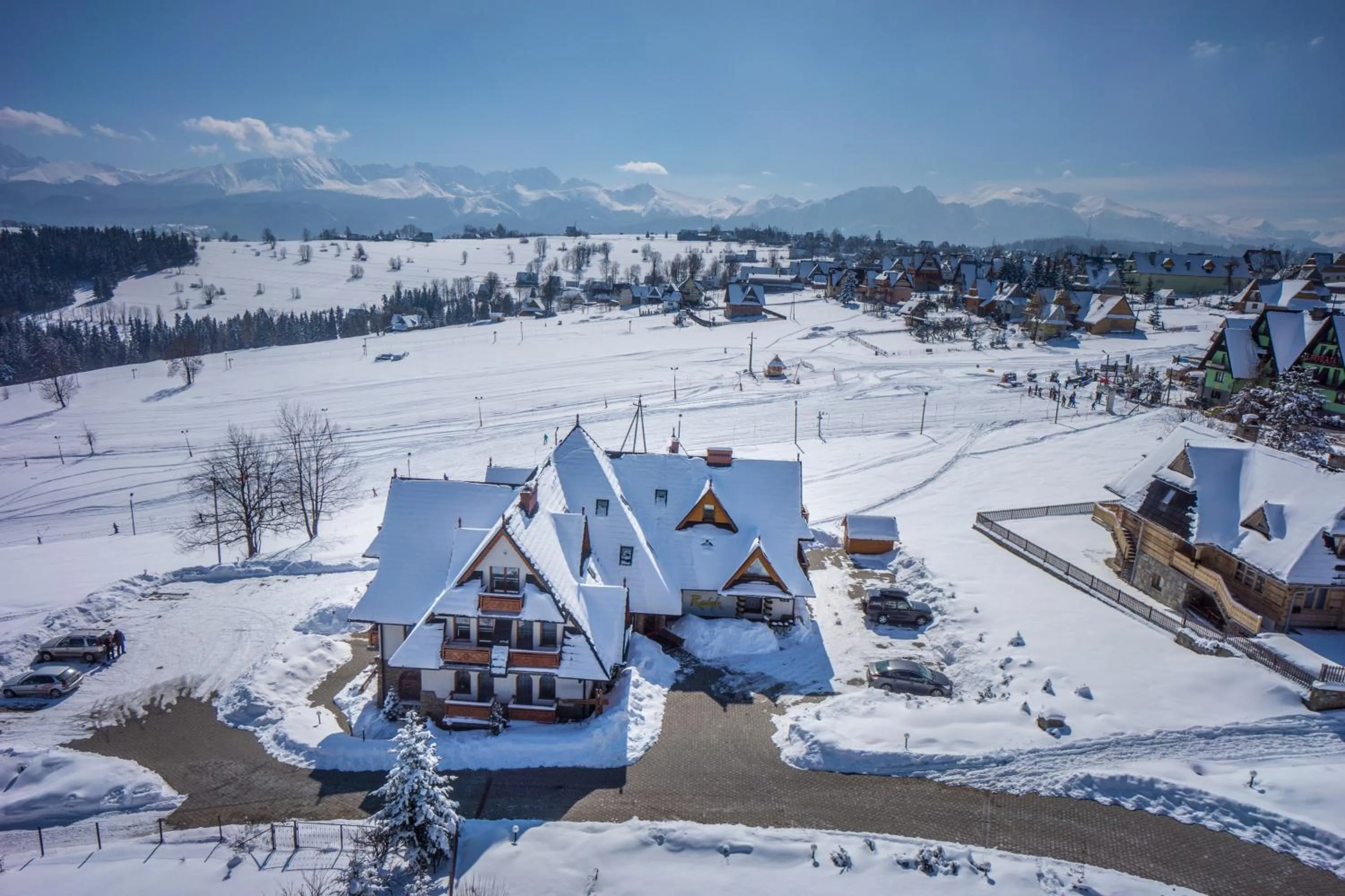 Bird's eye view in Hotel REDYK Ski&Relax