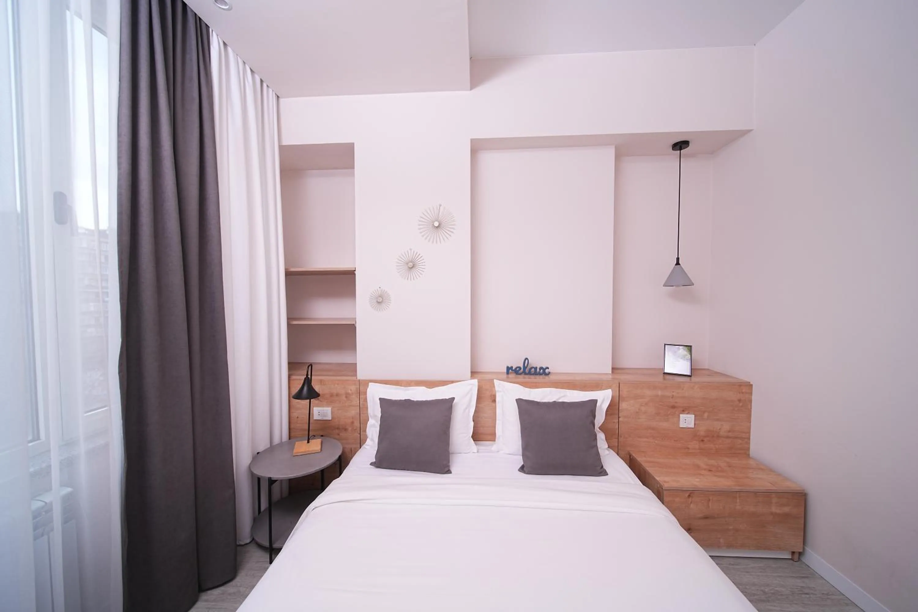 Bed in Sweet Home Apart-Hotel