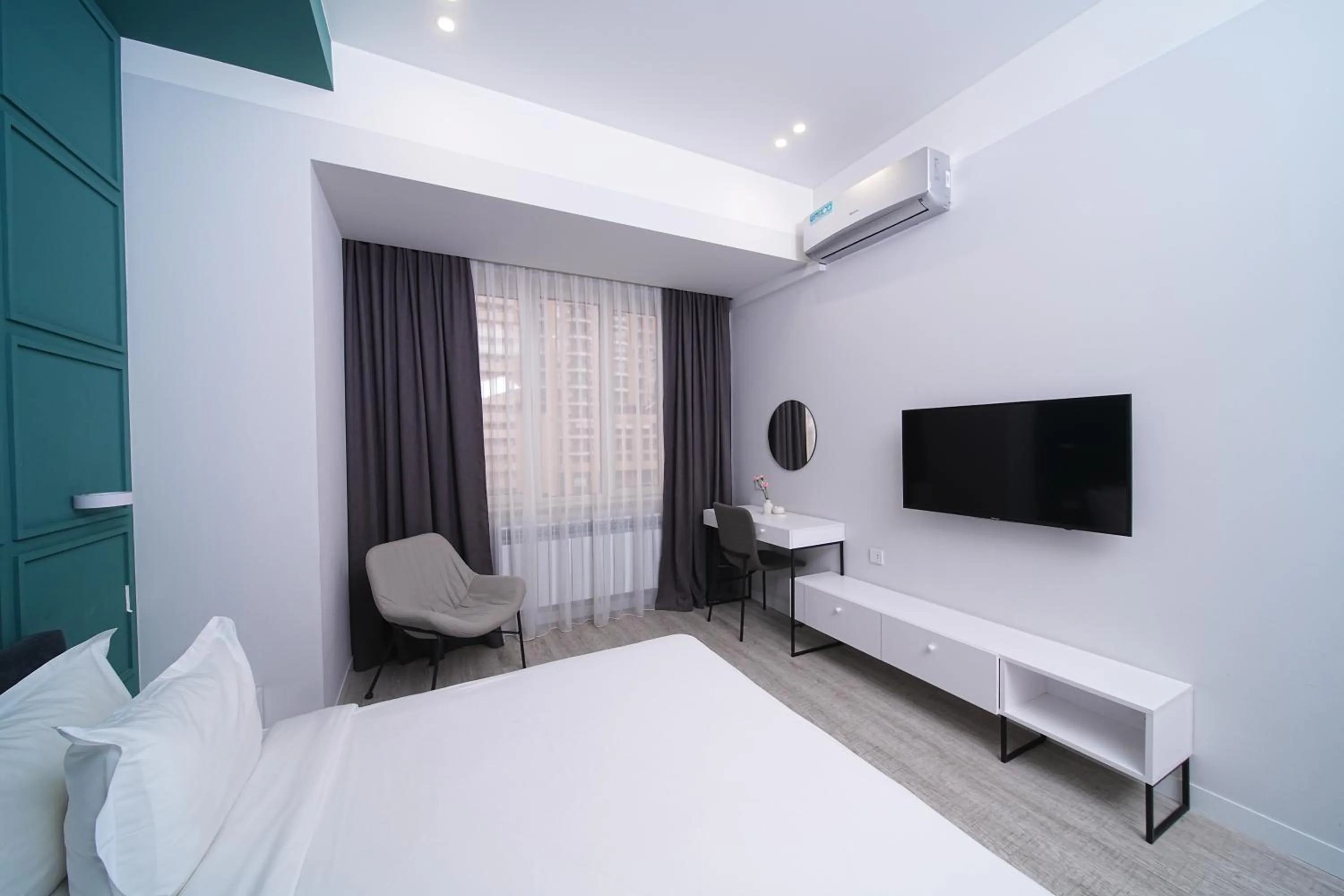 Bed in Sweet Home Apart-Hotel