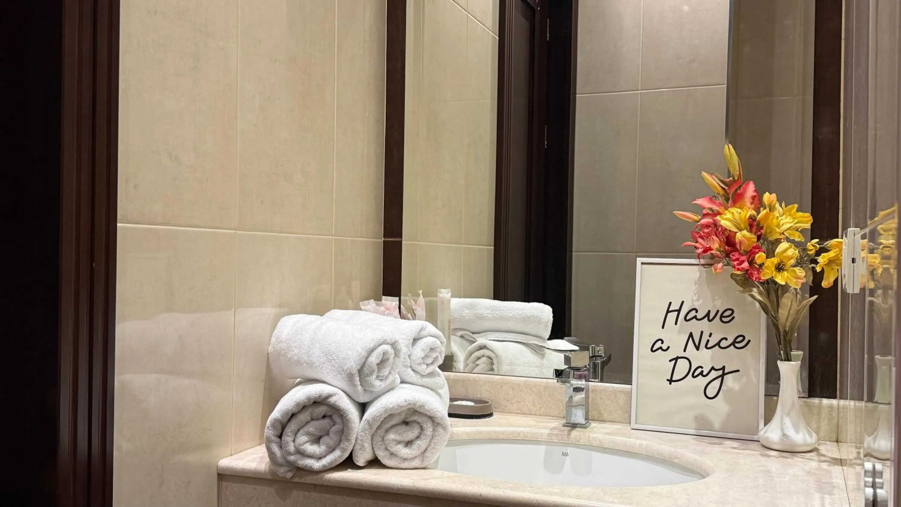 Bathroom in Sweet Home Apart-Hotel