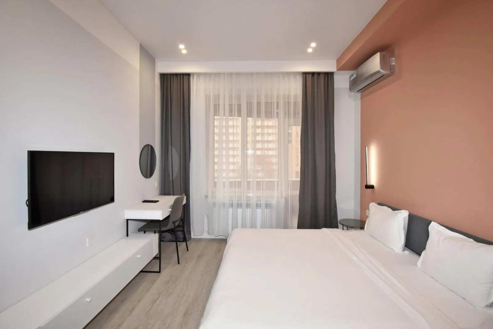 Bed in Sweet Home Apart-Hotel