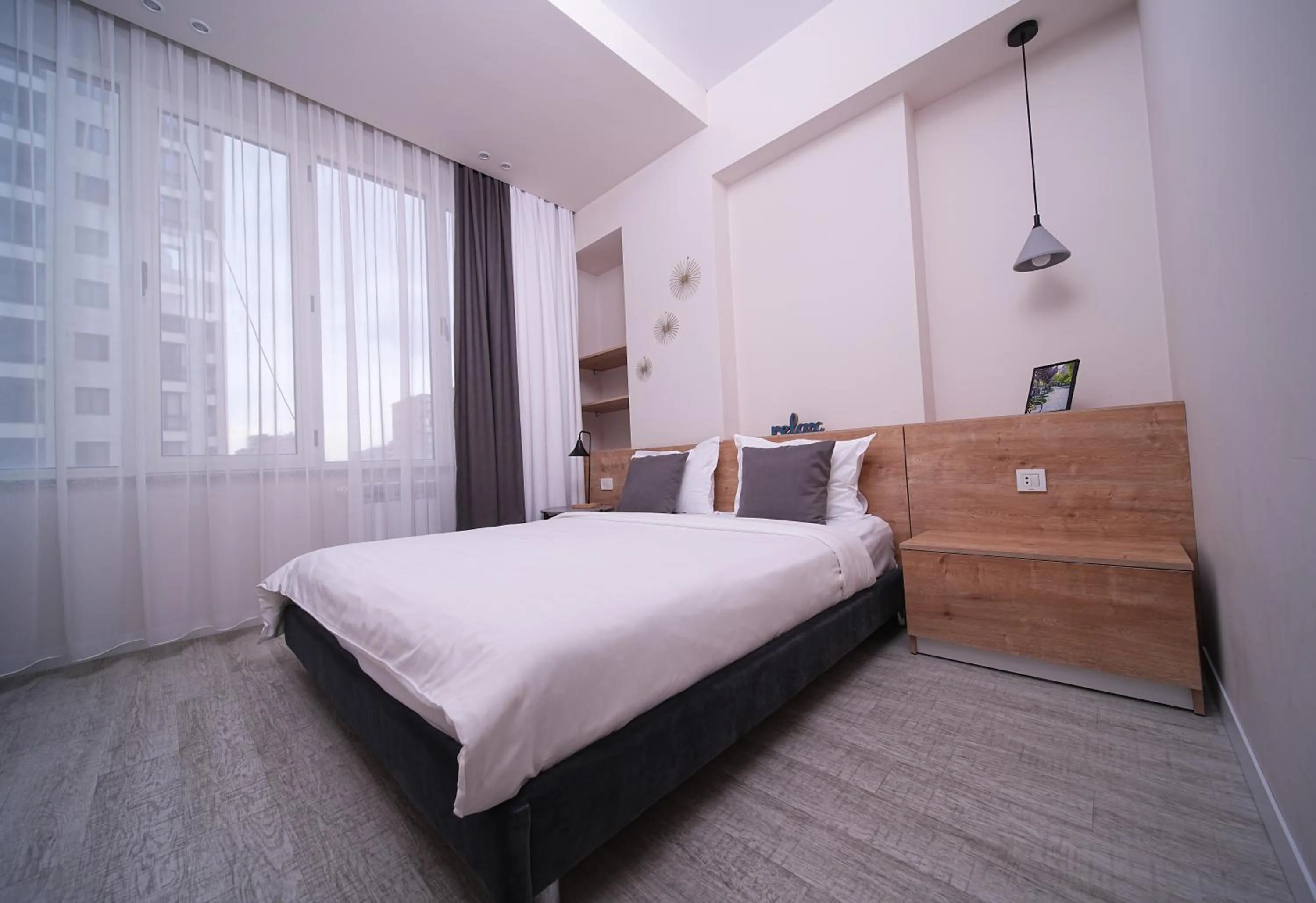 Bed in Sweet Home Apart-Hotel