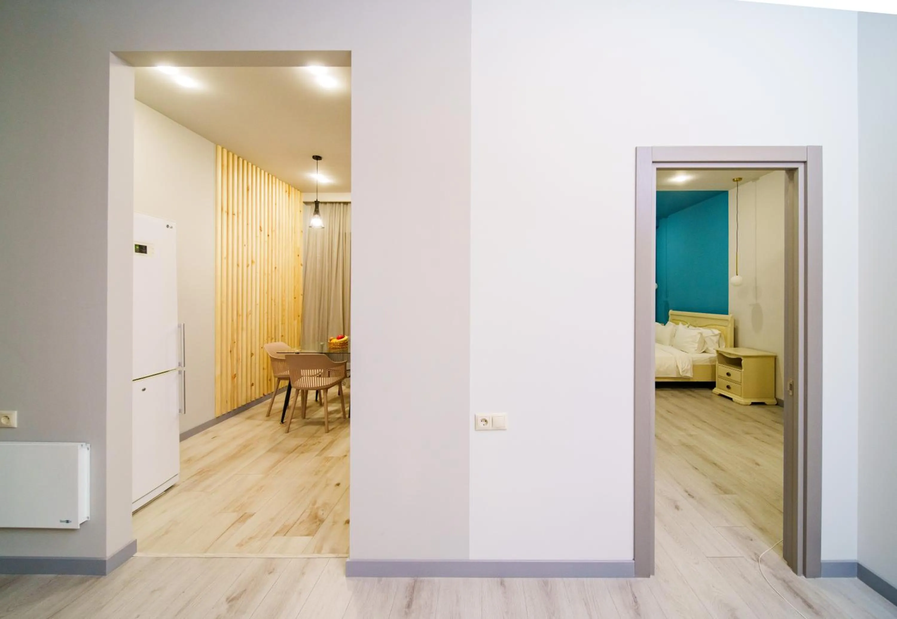 Bed in Sweet Home Apart-Hotel