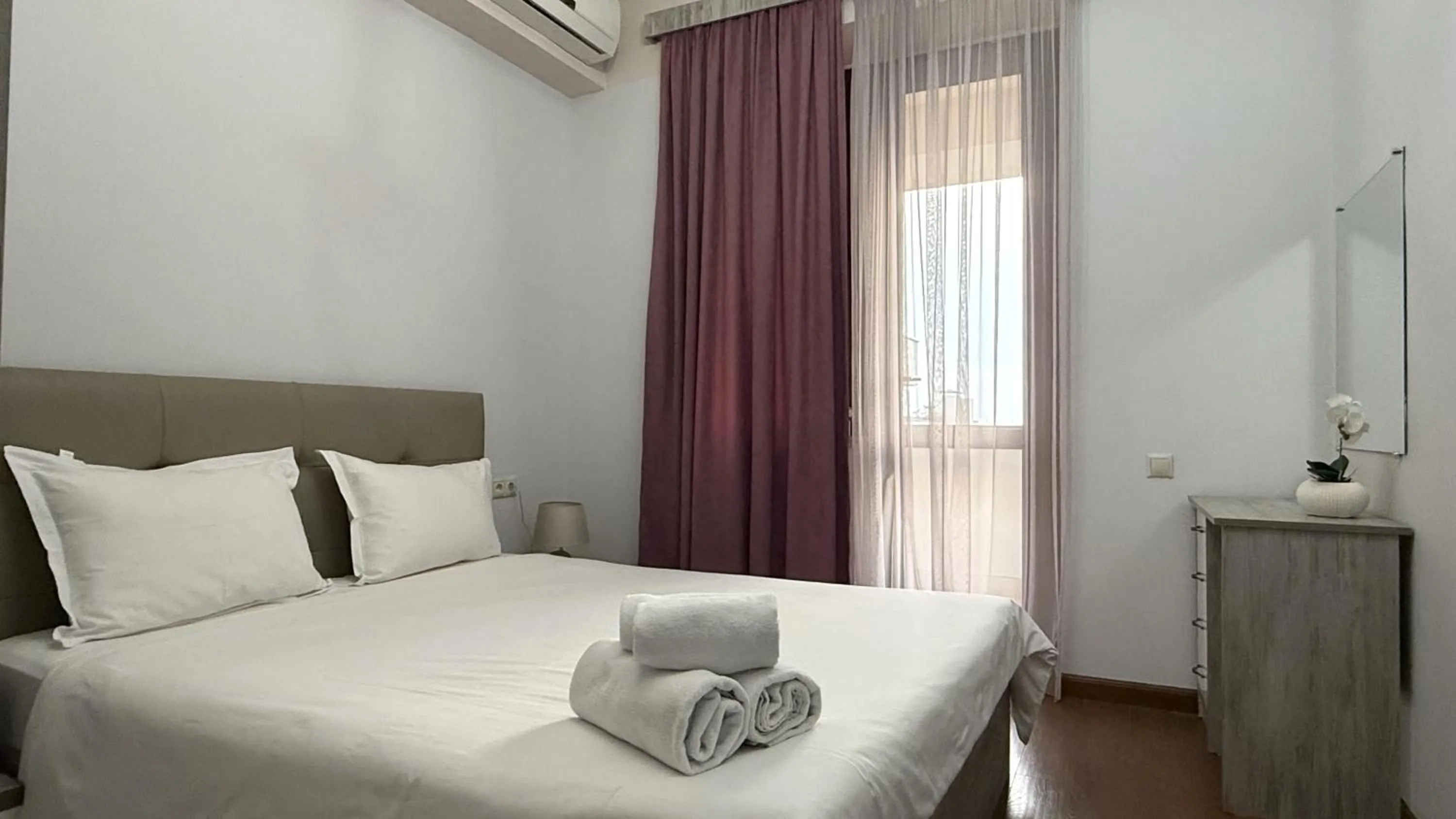 Bed in Sweet Home Apart-Hotel