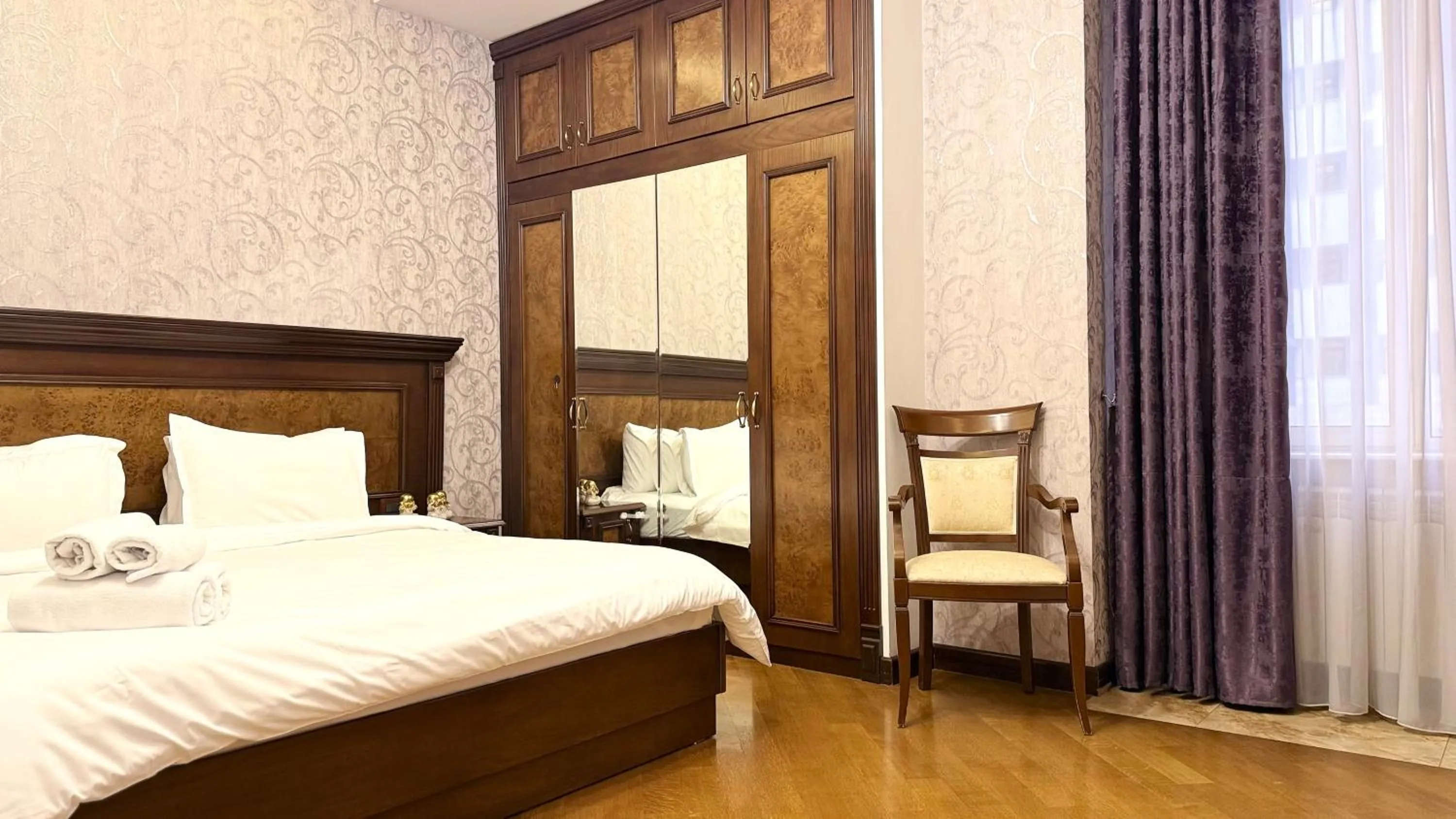 Bed in Sweet Home Apart-Hotel