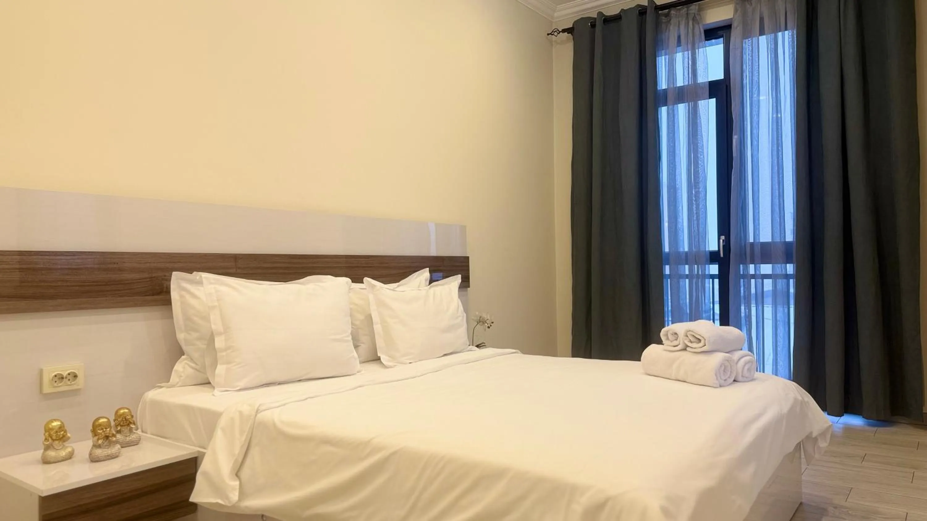 Bed in Sweet Home Apart-Hotel