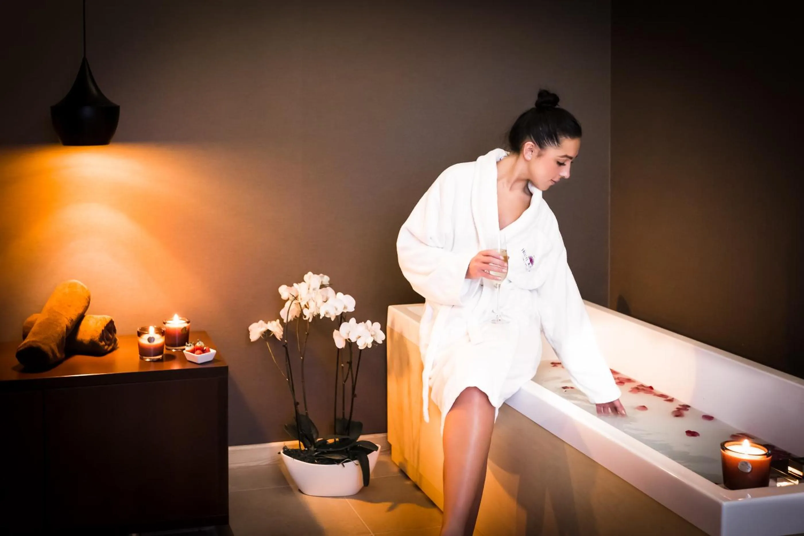 Spa and wellness centre/facilities in Hotel Aurora Family & SPA