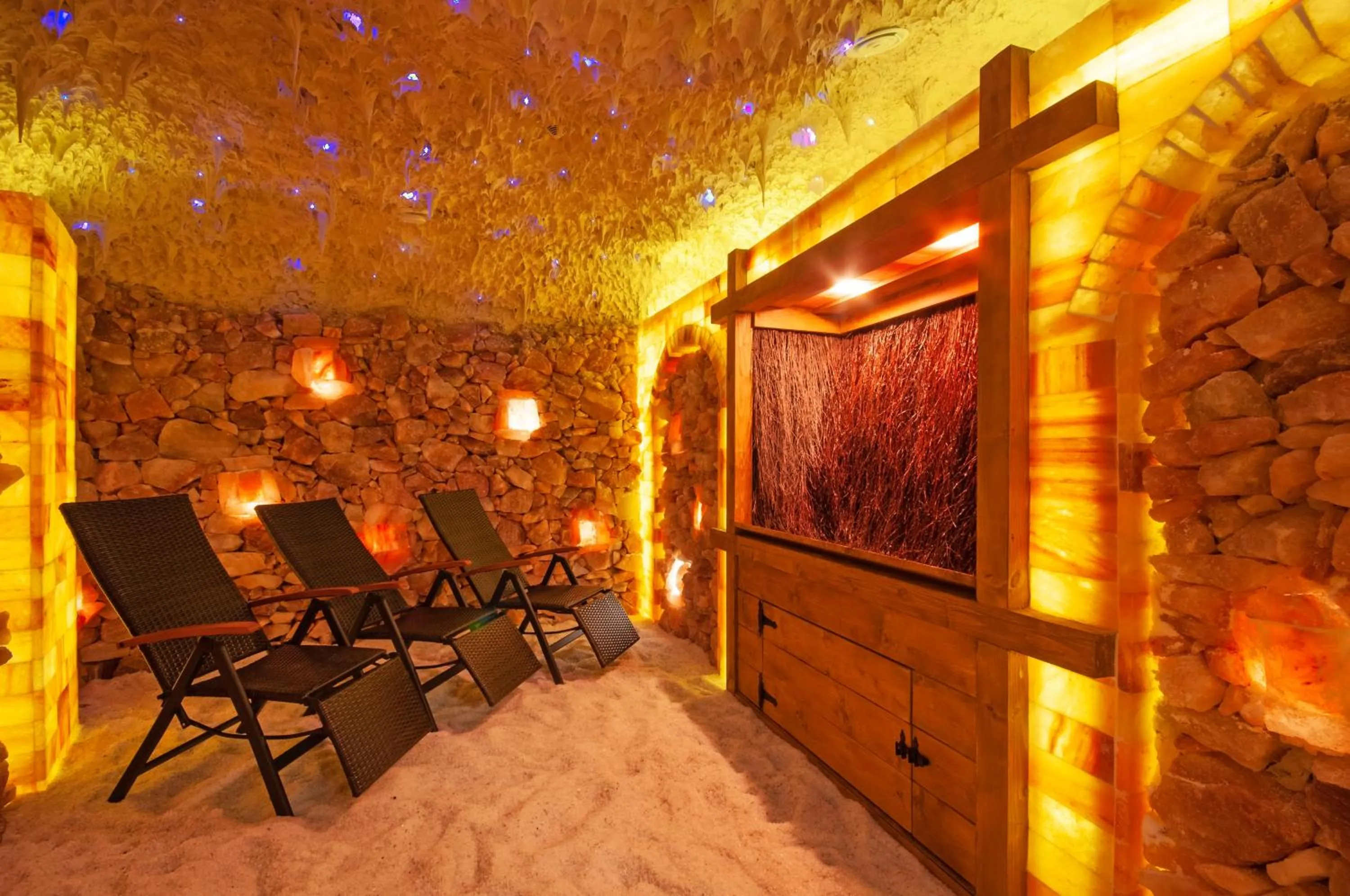 Sauna in Hotel Aurora Family & SPA