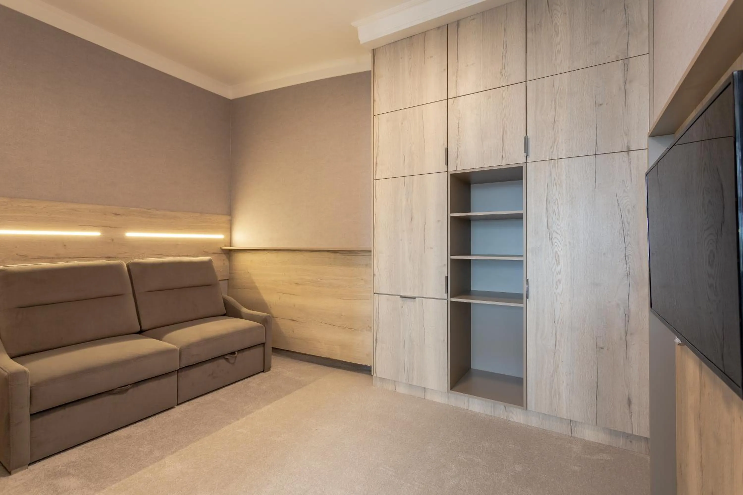 Seating area in Hotel Aurora Family & SPA