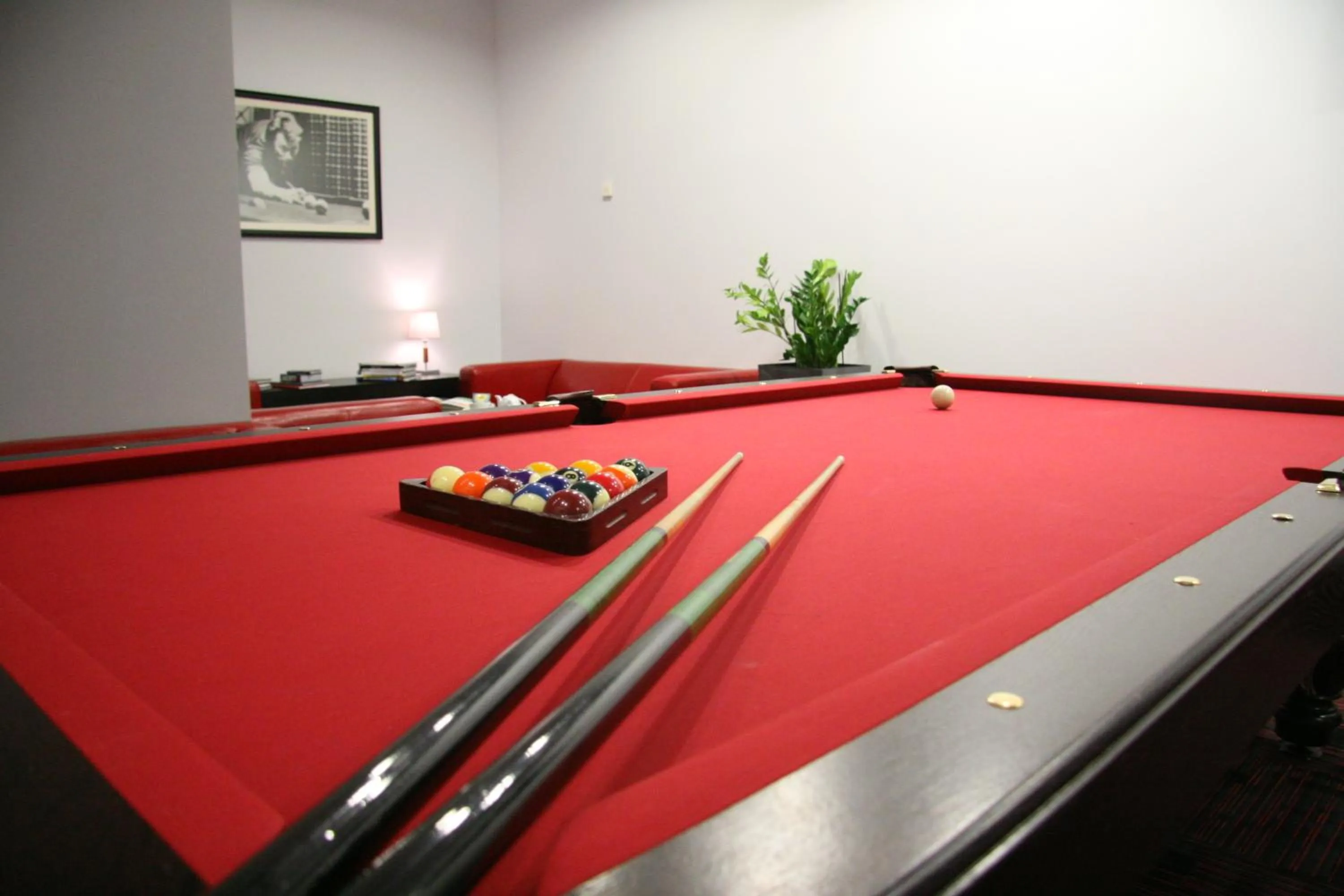 Billiard in Hotel Filmar