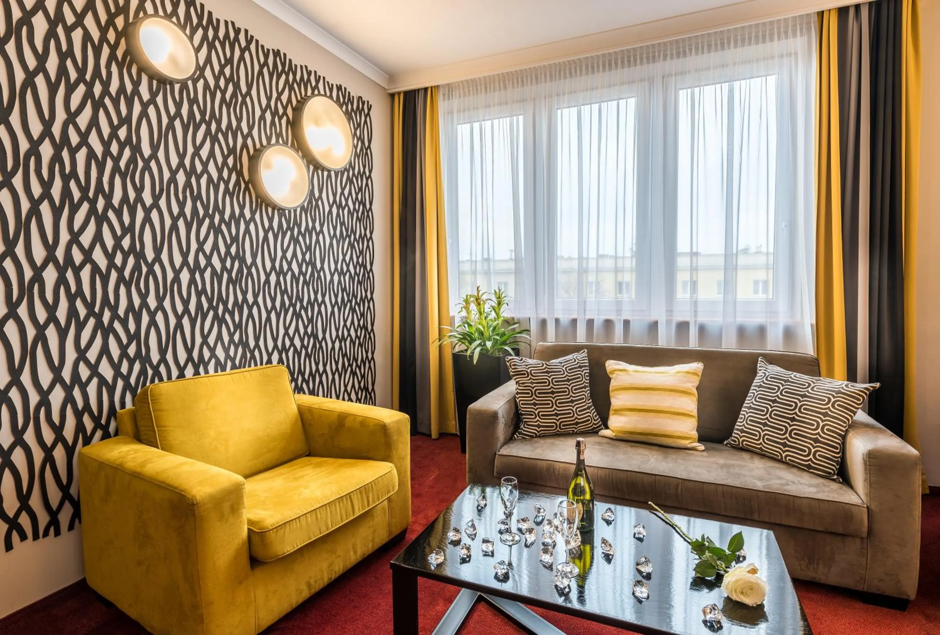 Living room in Hotel Filmar