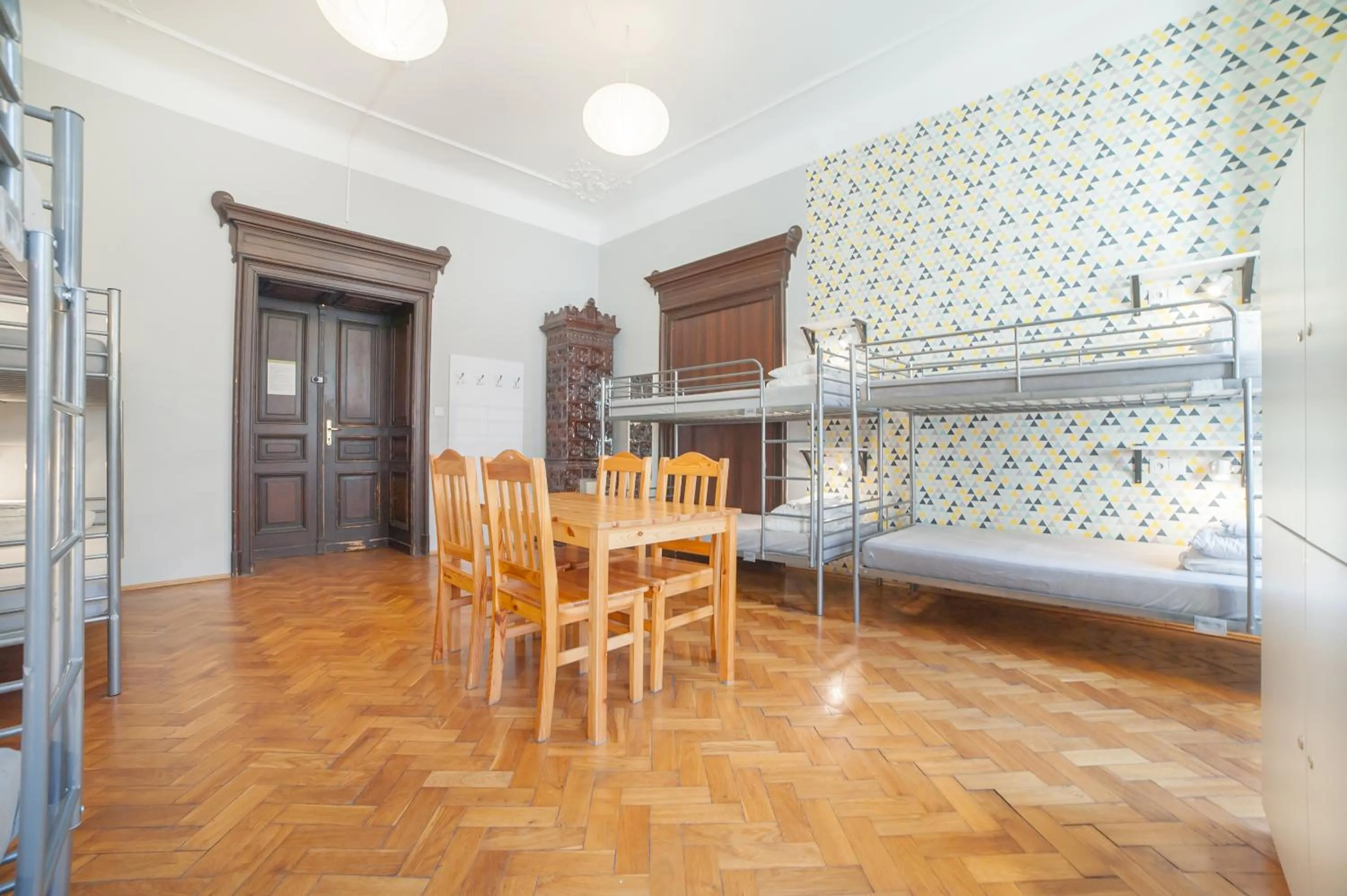 bunk bed in Dizzy Daisy Hostel