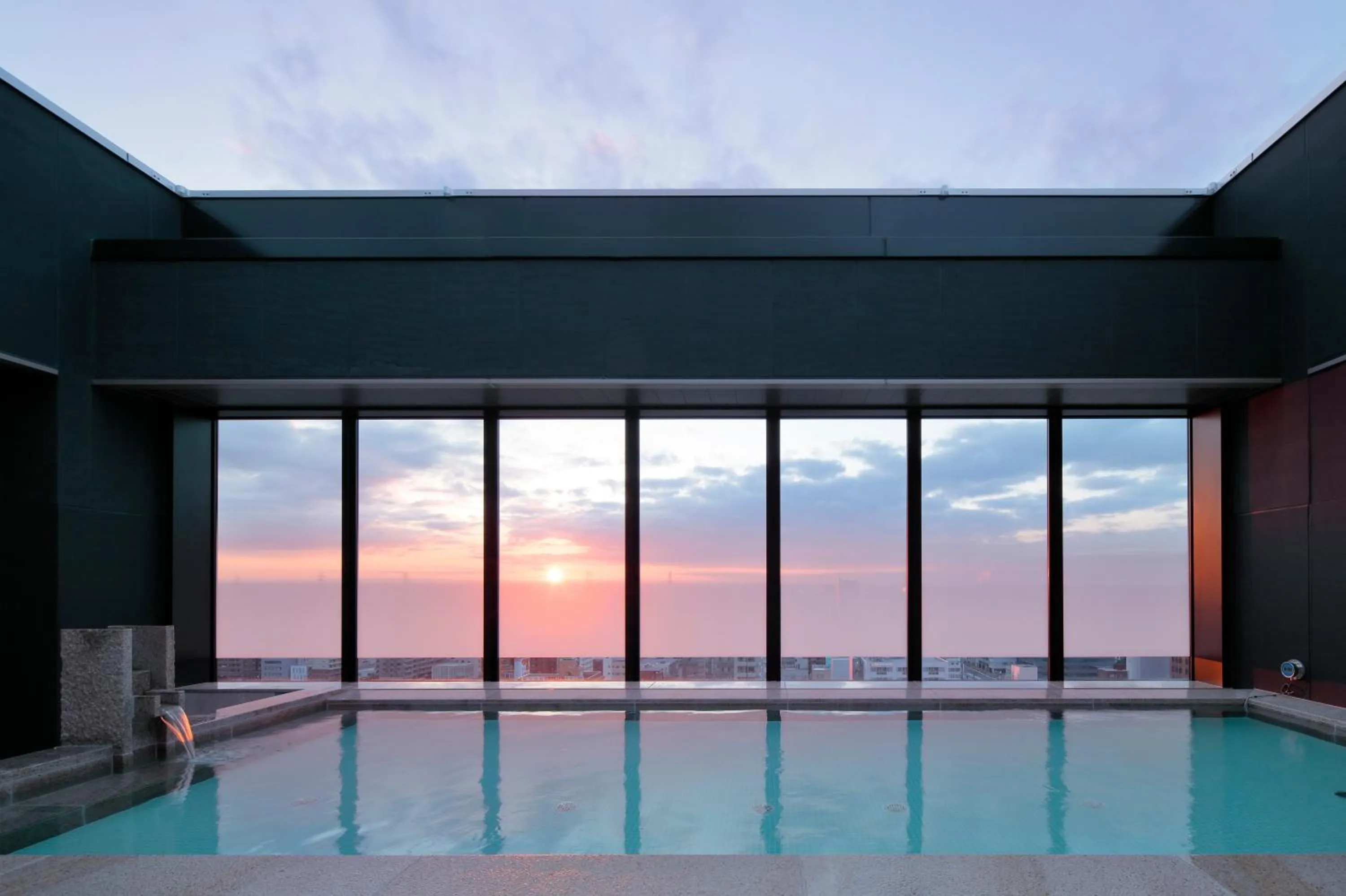 Sunset in Candeo Hotel Utsunomiya