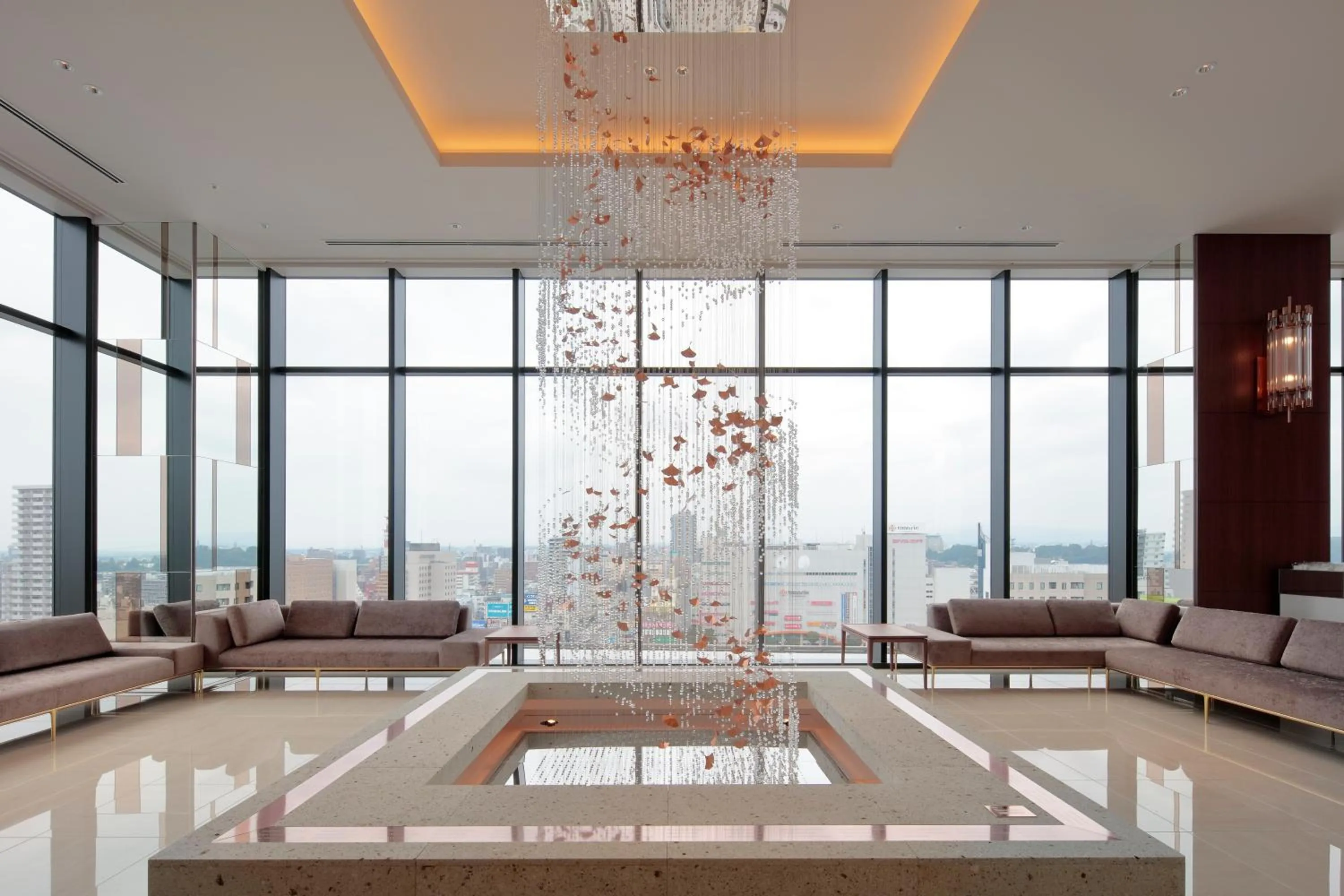 Lobby or reception in Candeo Hotel Utsunomiya