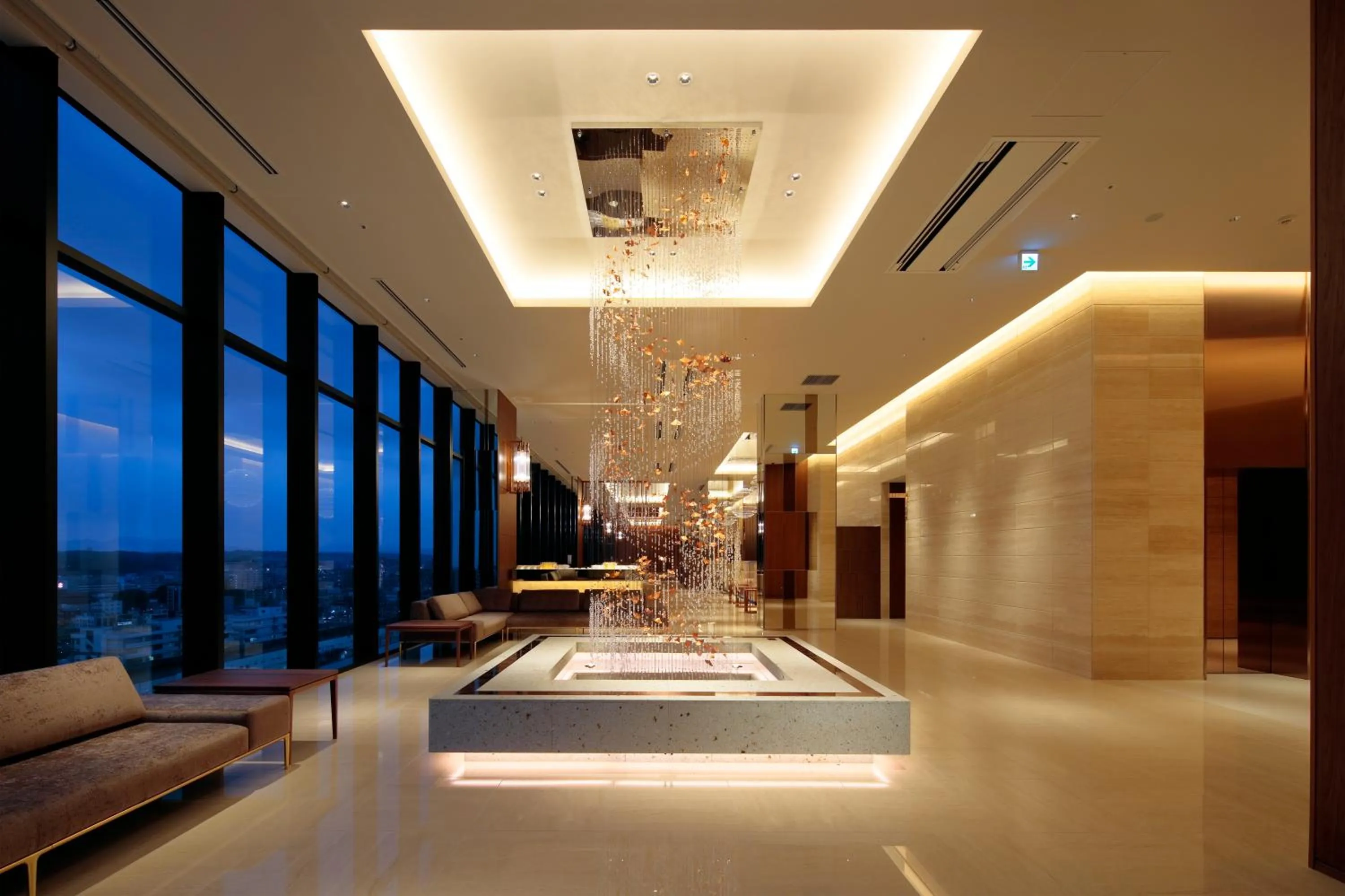 Lobby or reception in Candeo Hotel Utsunomiya