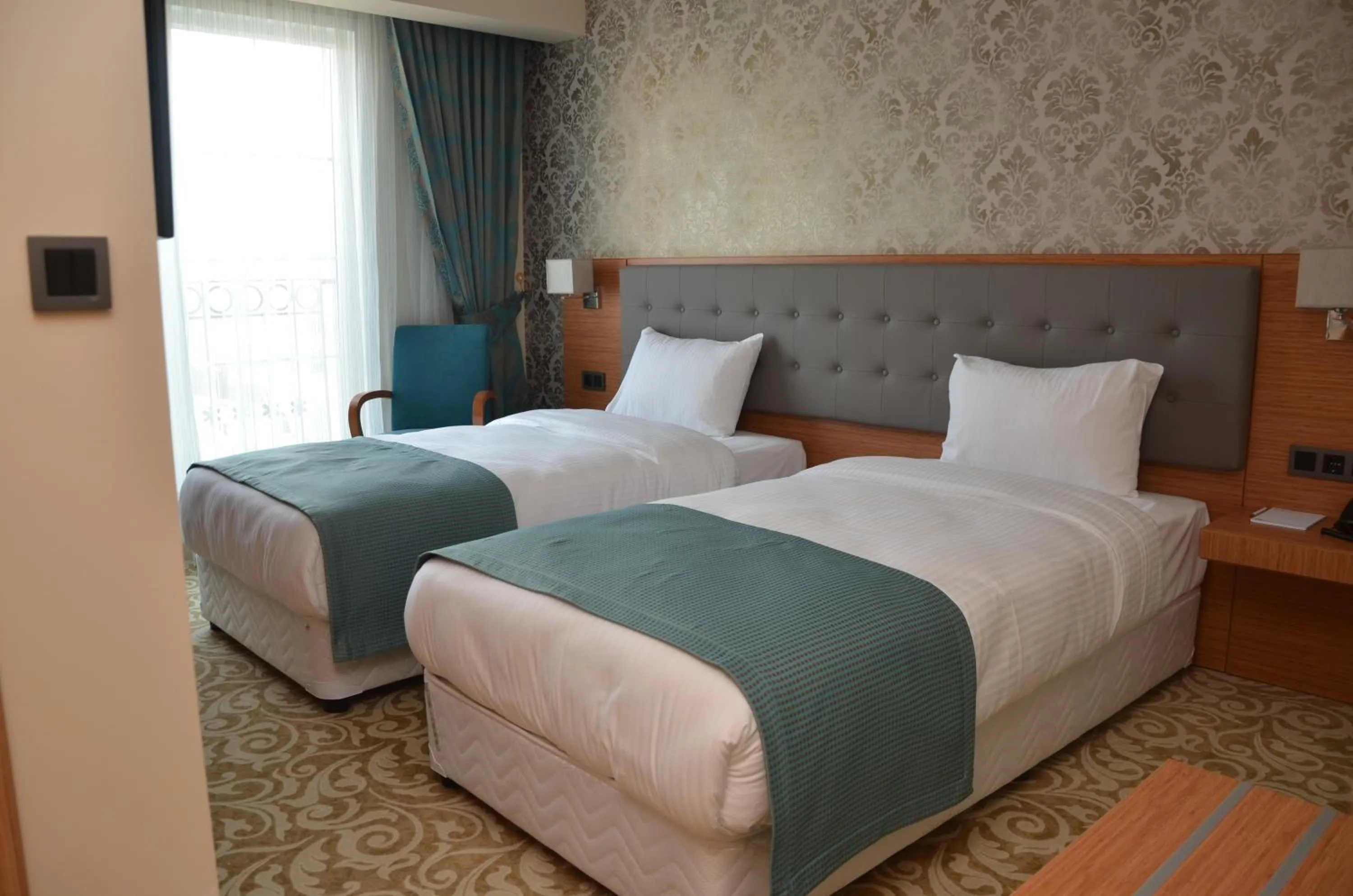 Bed in Çınarpark Hotel