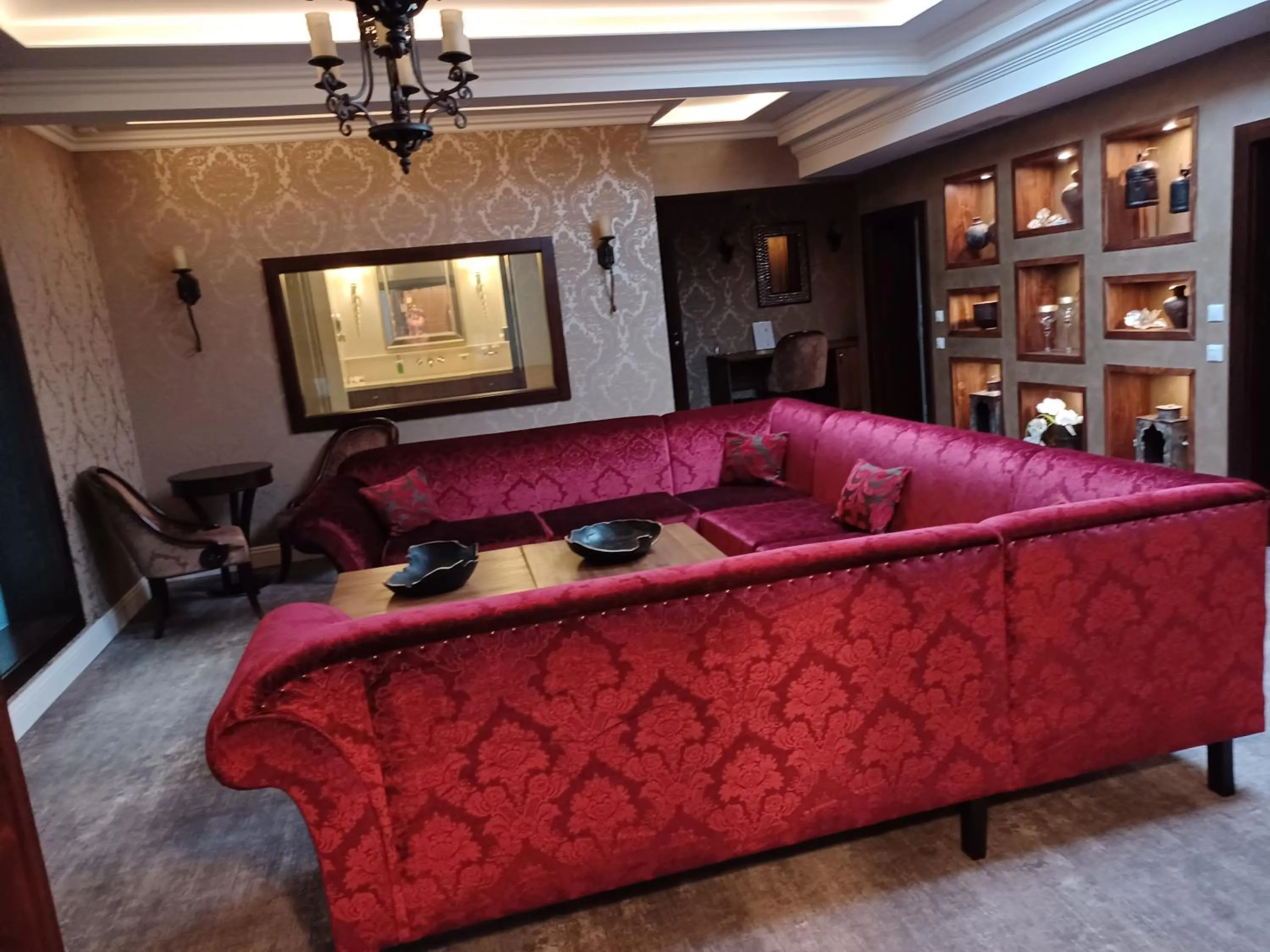 Living room in Hotel Dvorana