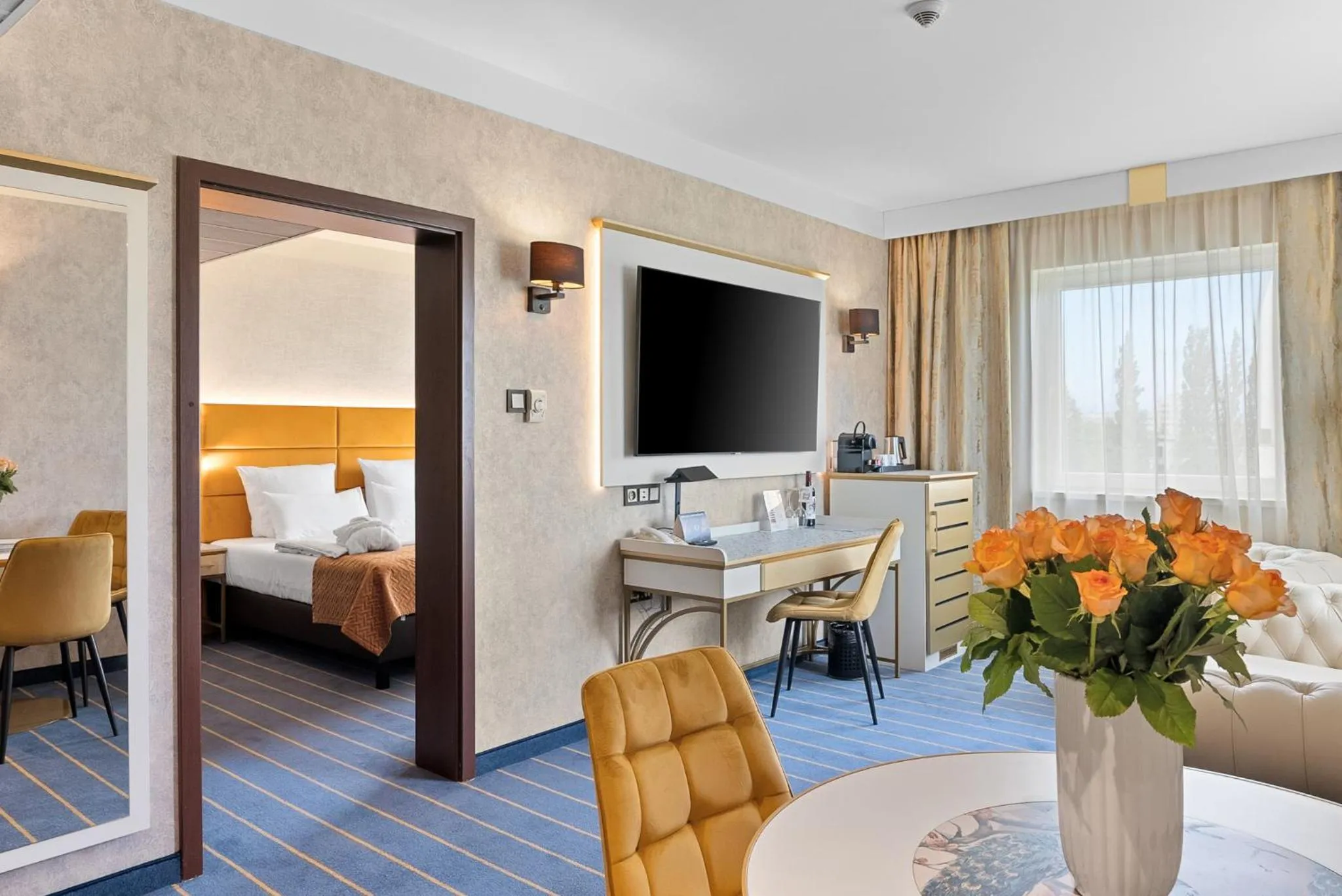 Bed in Park Hotel Diament Katowice