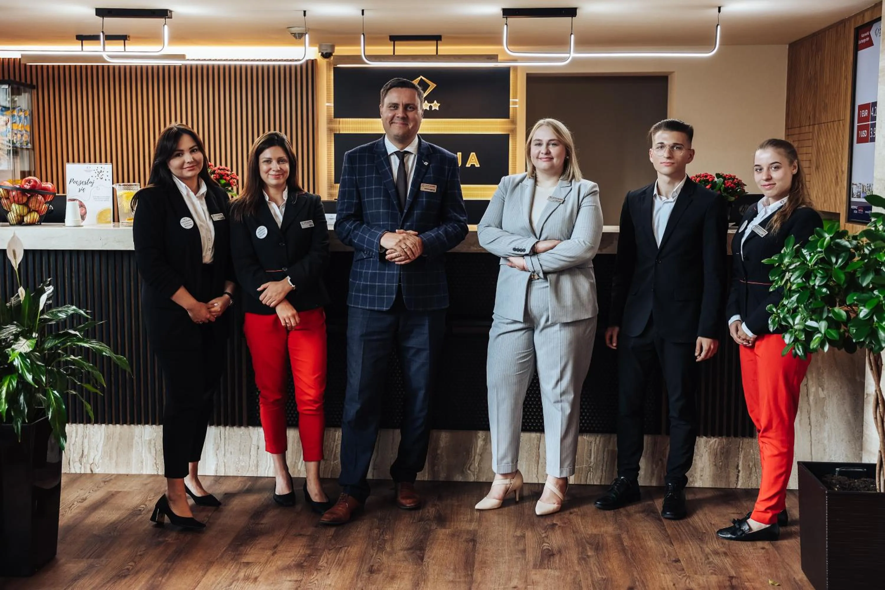 Staff in Park Hotel Diament Katowice