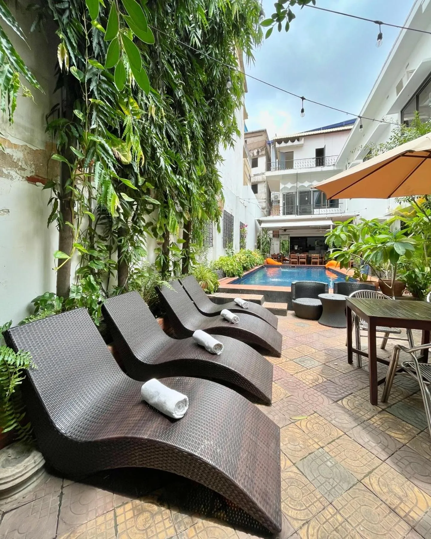 Swimming pool in Birdcage Boutique