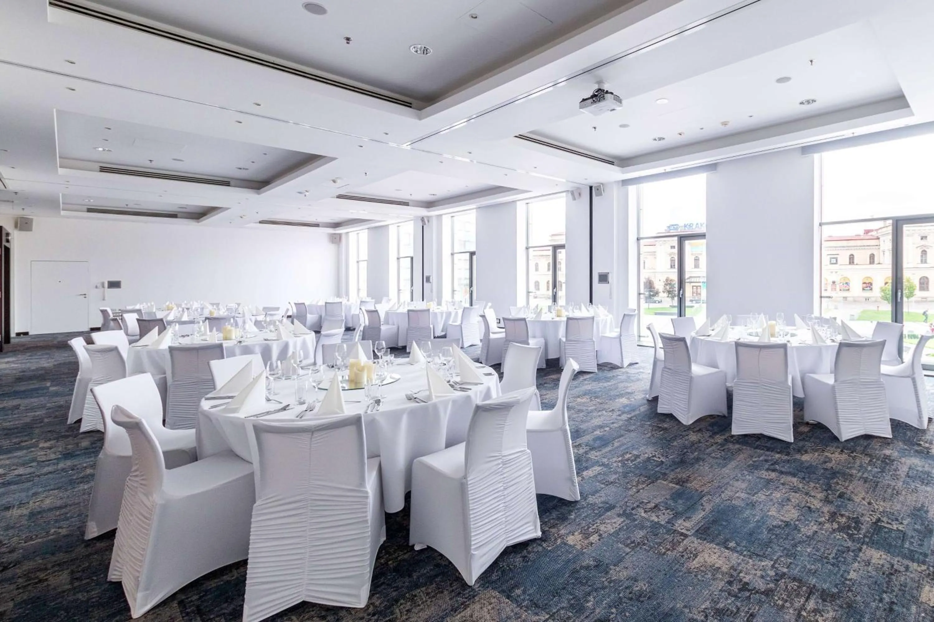 Meeting/conference room in Vienna House by Wyndham Andel's Cracow